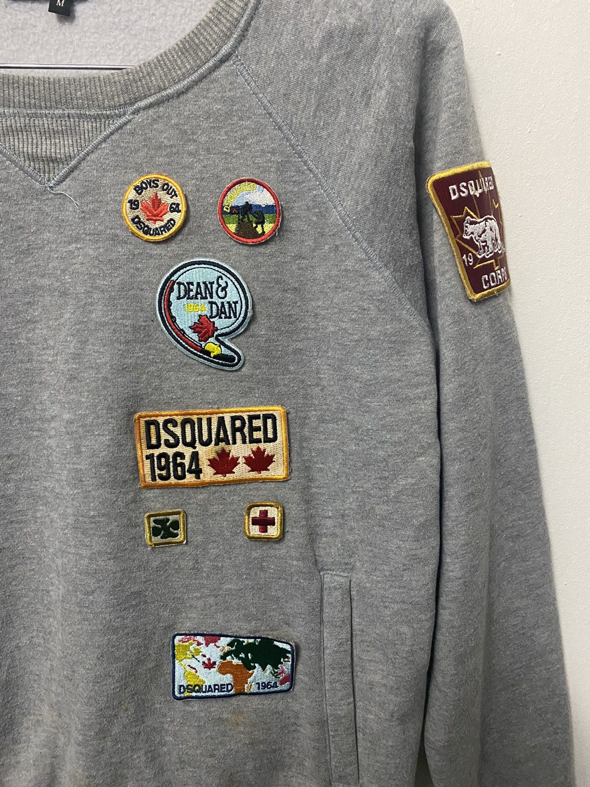 Dsquared2 Dsquared2 Patches Sweatshirts Jumper Size US M / EU 48-50 / 2 - 5 Thumbnail