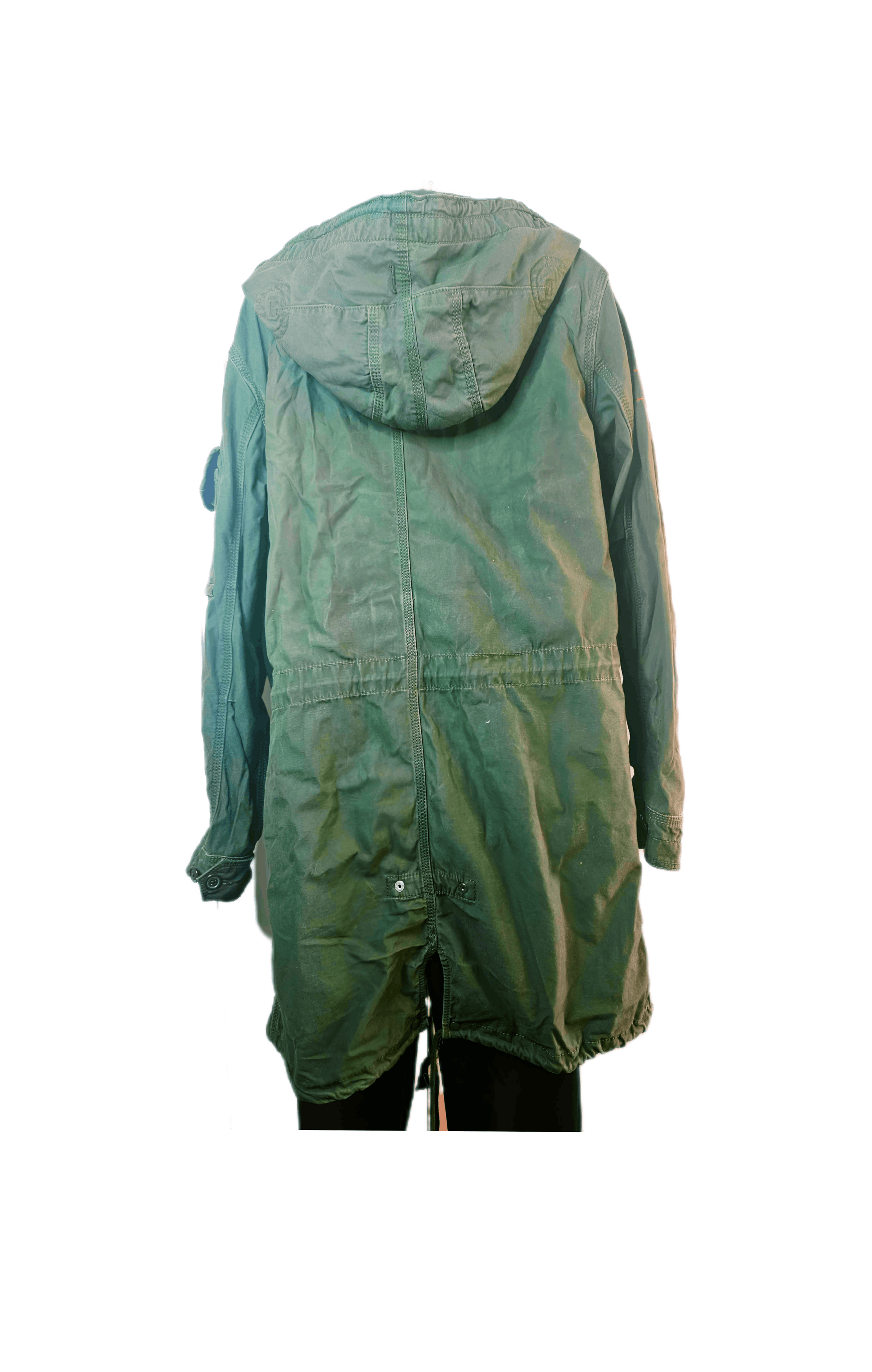 Gap Gap + BONO (RED) Limited Edition Military Parka Size S / US 4 / IT 40 - 7 Thumbnail