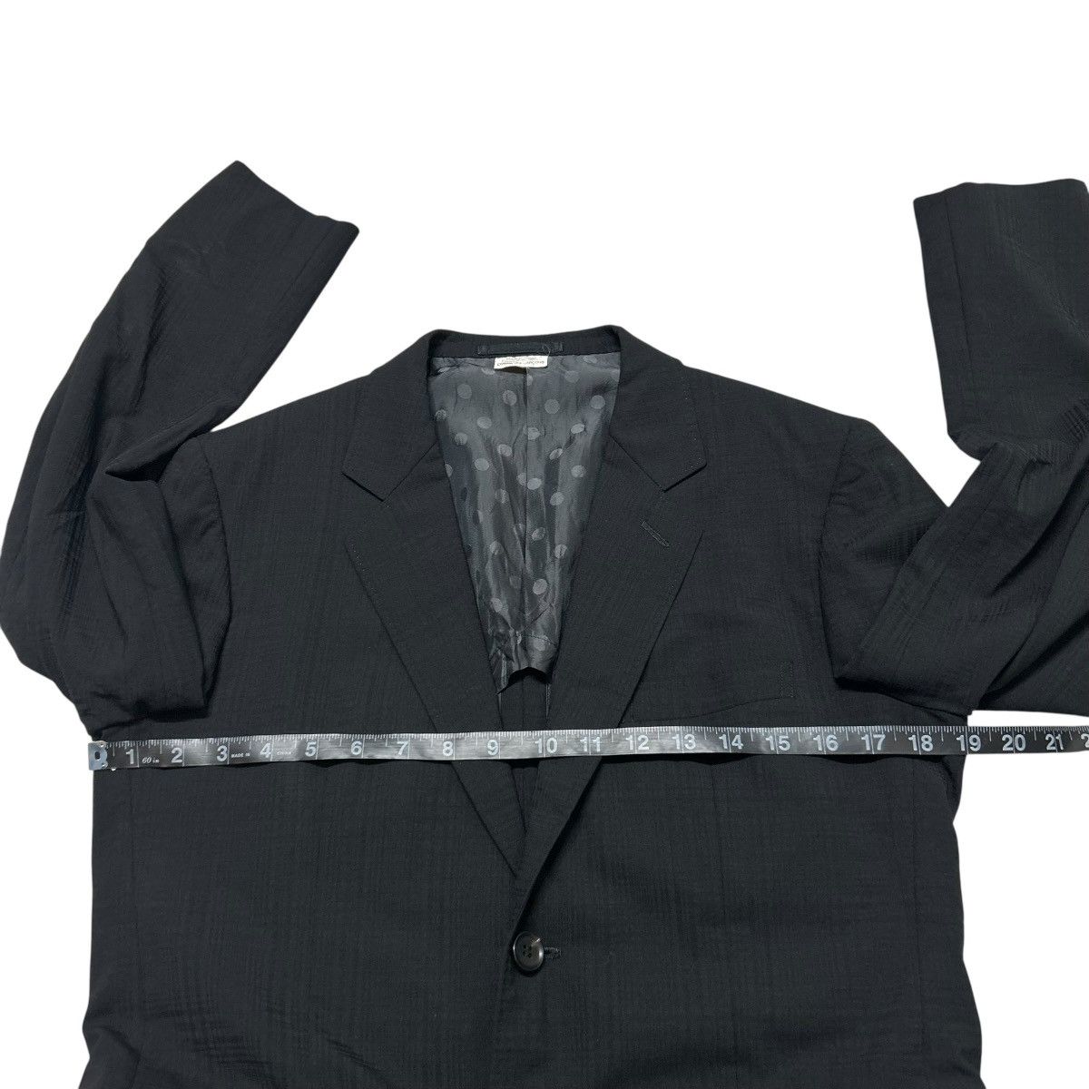 Comme des Garcons 552 Comme Des Garcons Homme Deux suit set up black archive Size 38R - 11 Thumbnail