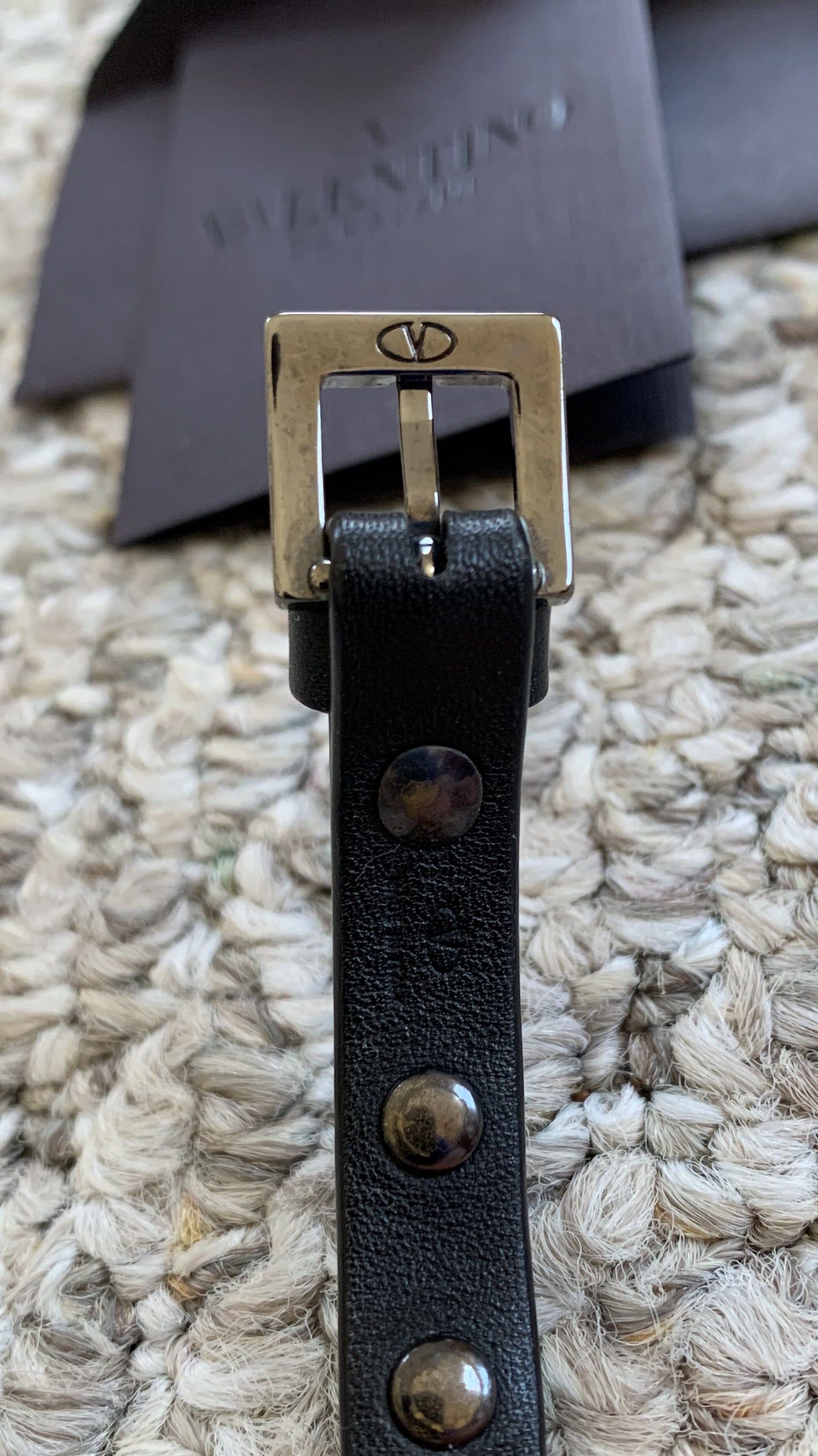 Valentino Valentino Studded Leather Bracelet + Accessories Size ONE SIZE - 4 Thumbnail