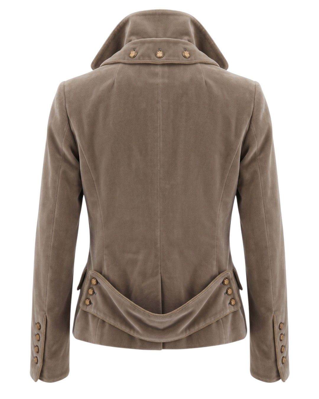 Dolce & Gabbana F/W 2006 RUNWAY VELVET NAPOLEON HUSSAR JACKET Size S / US 4 / IT 40 - 4 Thumbnail
