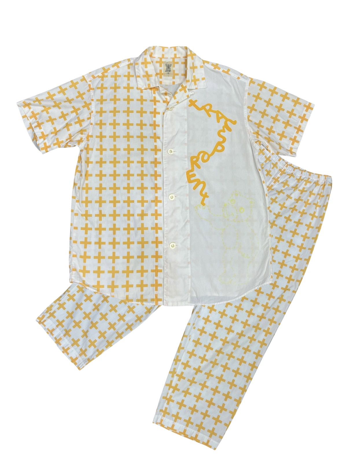 Disney × Jean Charles De Castelbajac Vintage 90’s Castelbajac Meslits Mellow Monogram Pajama Set Size US S / EU 44-46 / 1 - 2 Thumbnail