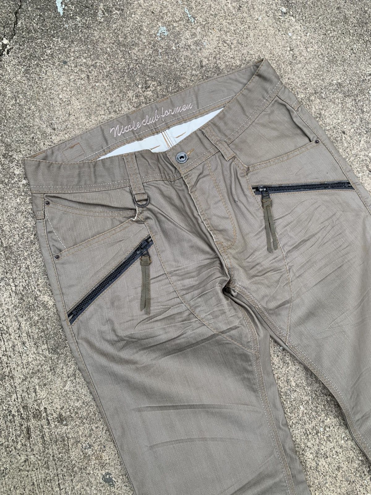 Nicole Club flare nicole club for men bootcut waxed pants Size US 32 / EU 48 - 8 Thumbnail