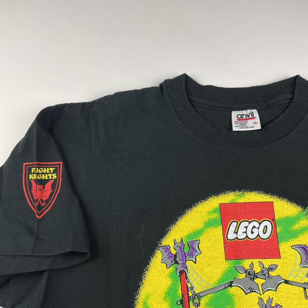 LEGO × Vintage Vintage 1997 Adult LEGO Fright Knights T-Shirt L Like New Size US L / EU 52-54 / 3 - 3 Thumbnail