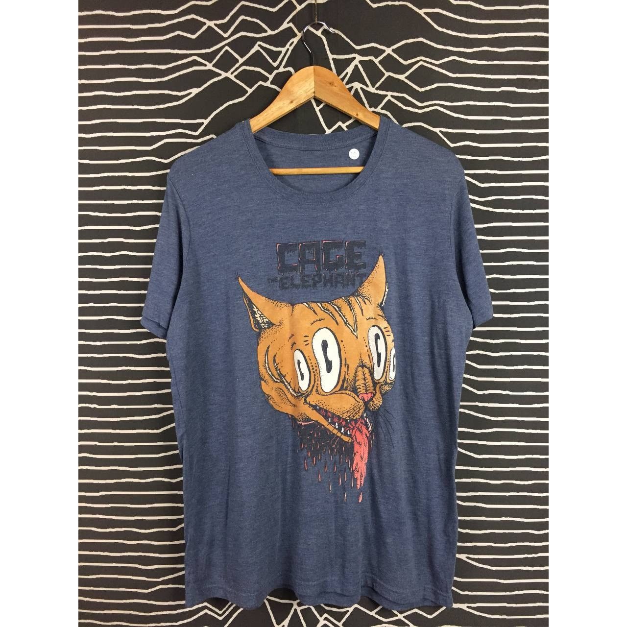 Band Tees Cage The Elephant Indie Rock Band Cat Eyes Tee Size L Size US L / EU 52-54 / 3 - 1 Thumbnail