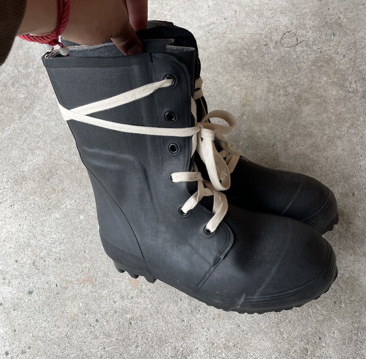 Vintage 1970s Vintage Military Black Combat Bunny Boots Size US 10.5 / EU 43-44 - 3 Thumbnail