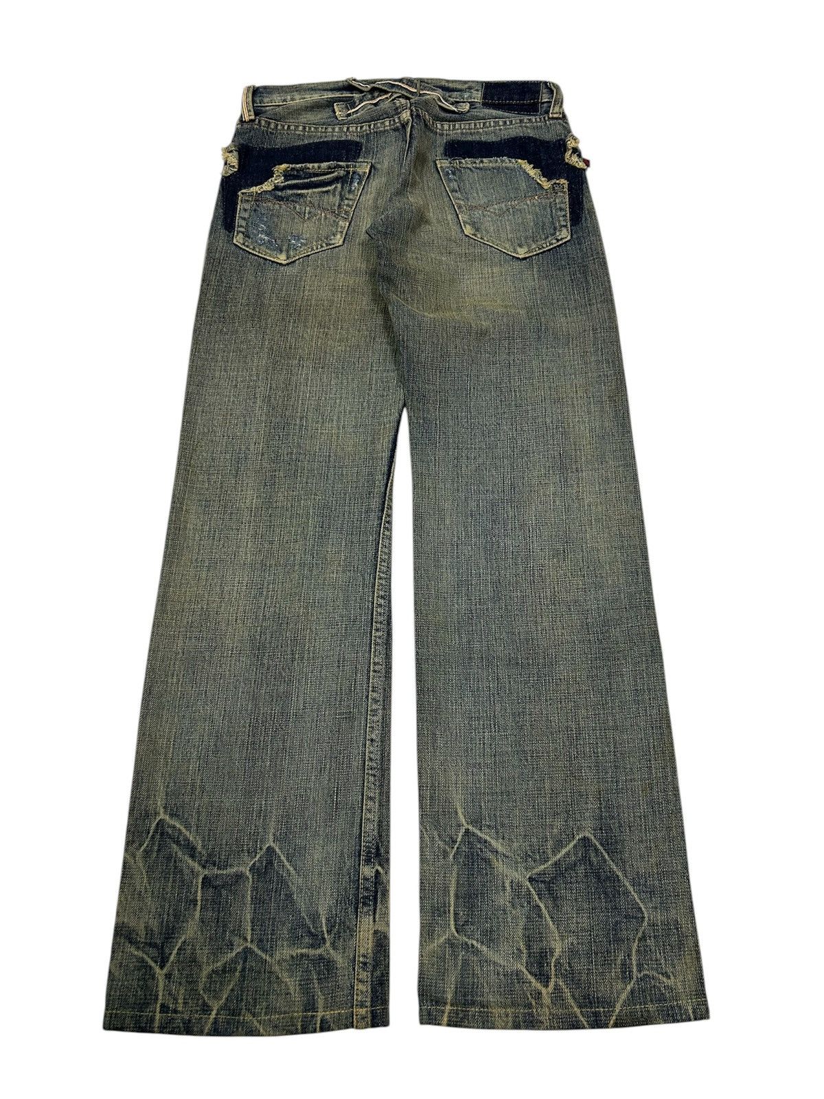 Japanese Brand Vintage Japanese Sweetcamel Distressed Selvedge Women Jeans Size US 29 - 2 Thumbnail