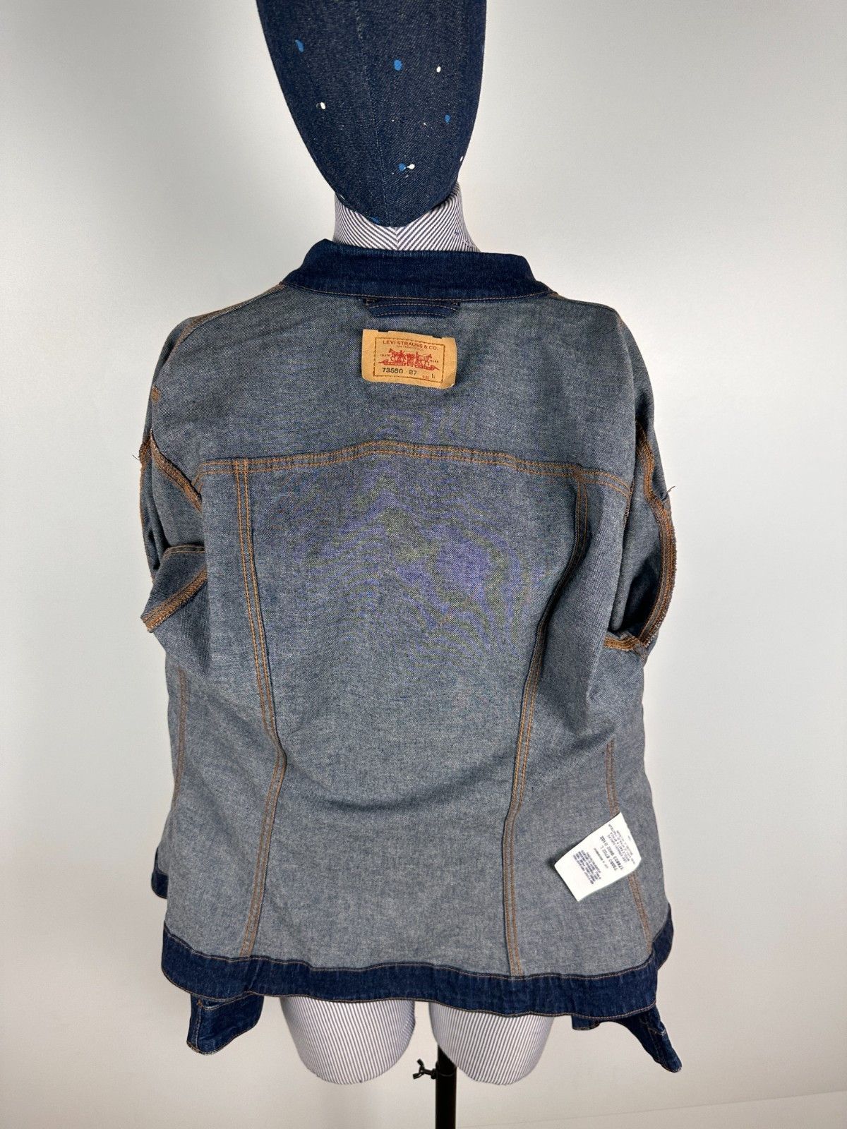 Levi's Womens Levis Denim Jacket 73580 Navy Jeans Size L Size L / US 10 / IT 46 - 7 Thumbnail