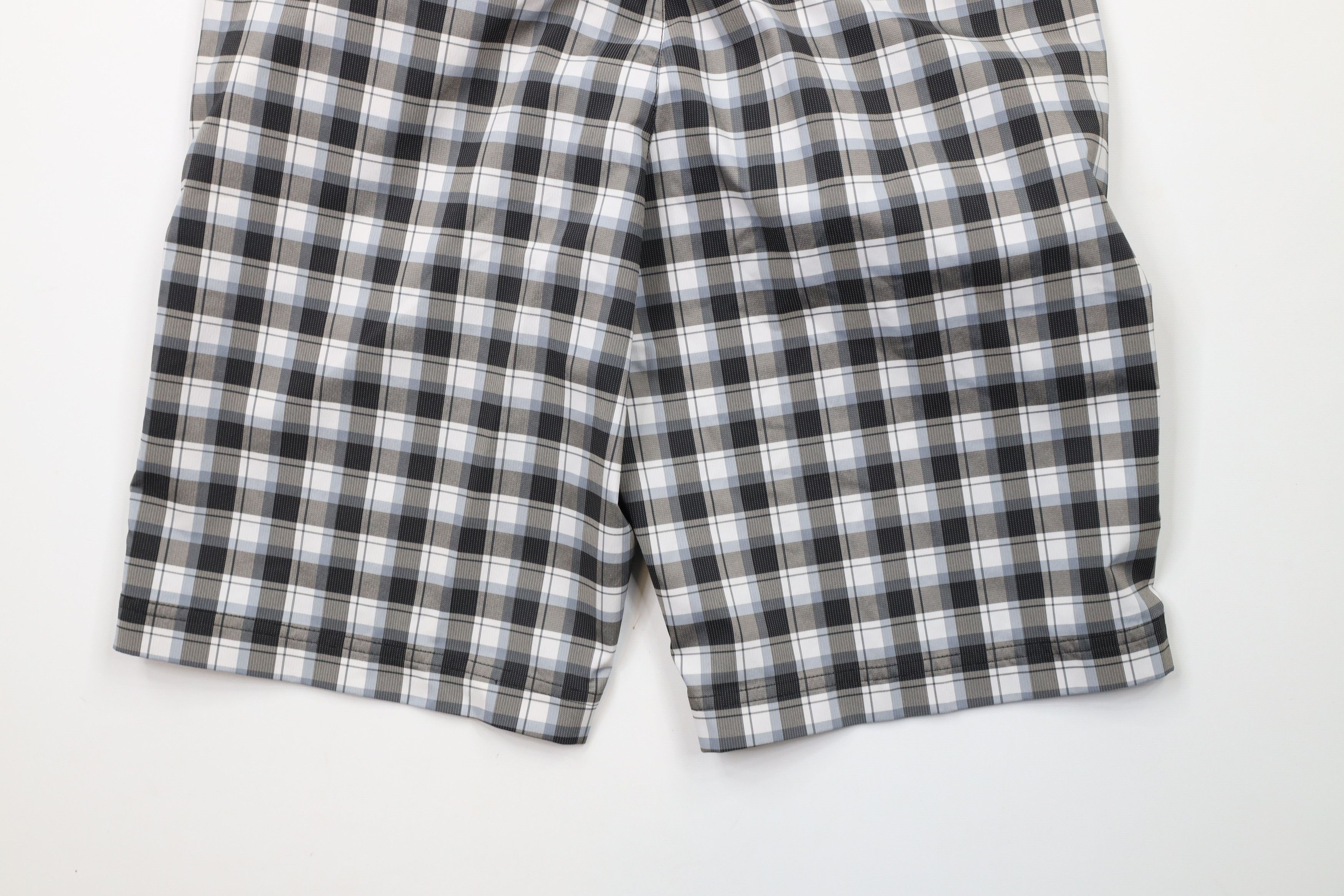 Puma × Vintage Puma Golf Cell Fowler Stretch Golfing Chino Shorts Plaid Size US 30 / EU 46 - 13 Thumbnail