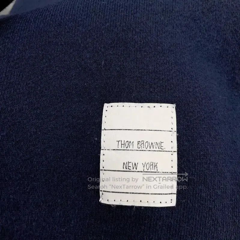 Thom Browne Thom Browne Blue Cotton Casual Pants . Size 27" / US 4 / IT 40 - 6 Thumbnail