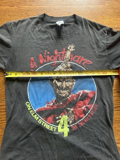 Vintage Vintage 1988 A Nightmare On Elm Street 4: Promo T-Shirt Size US M / EU 48-50 / 2 - 3 Thumbnail