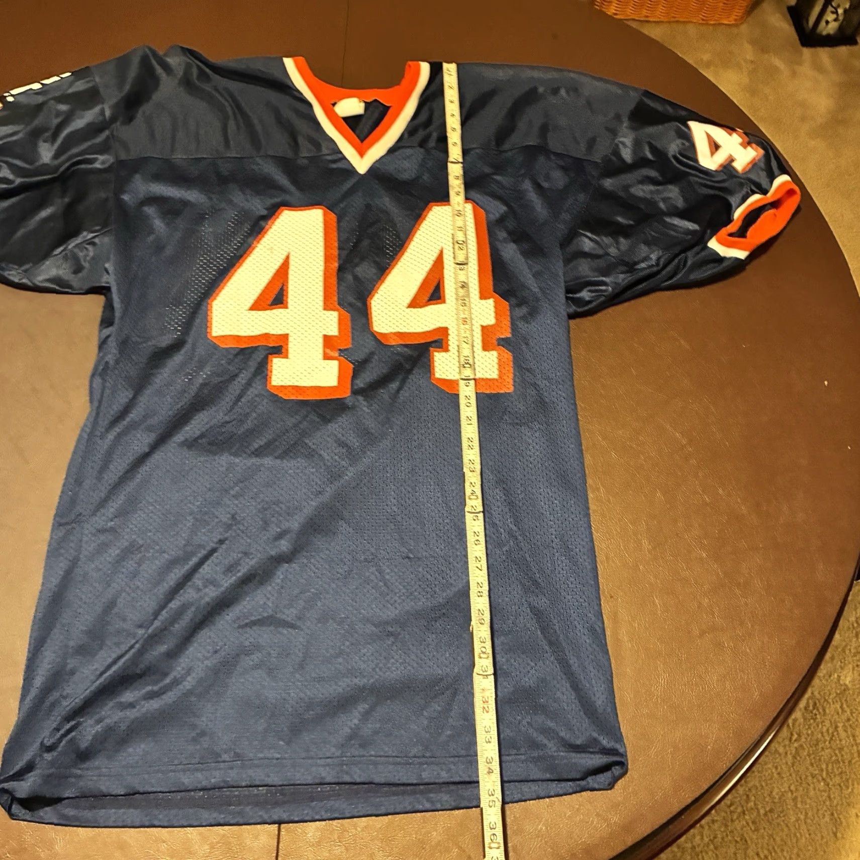 VINTAGE Action Quality Teamwear VIRGINIA TECH FOOTBALL JERSEY The Big East Jersey Men XL Multicolor Nylon Short Sleeve Football