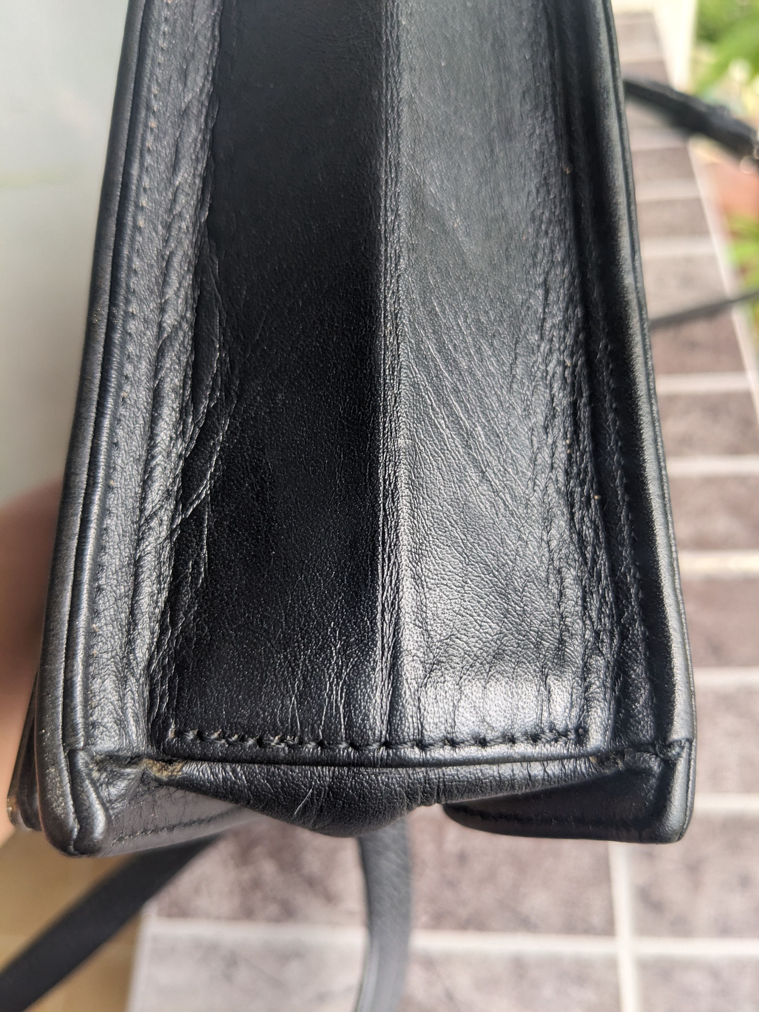 Jean Paul Gaultier Jean Paul Gaultier Rare Black Leather Crossbody Bag Archive Size ONE SIZE - 6 Thumbnail