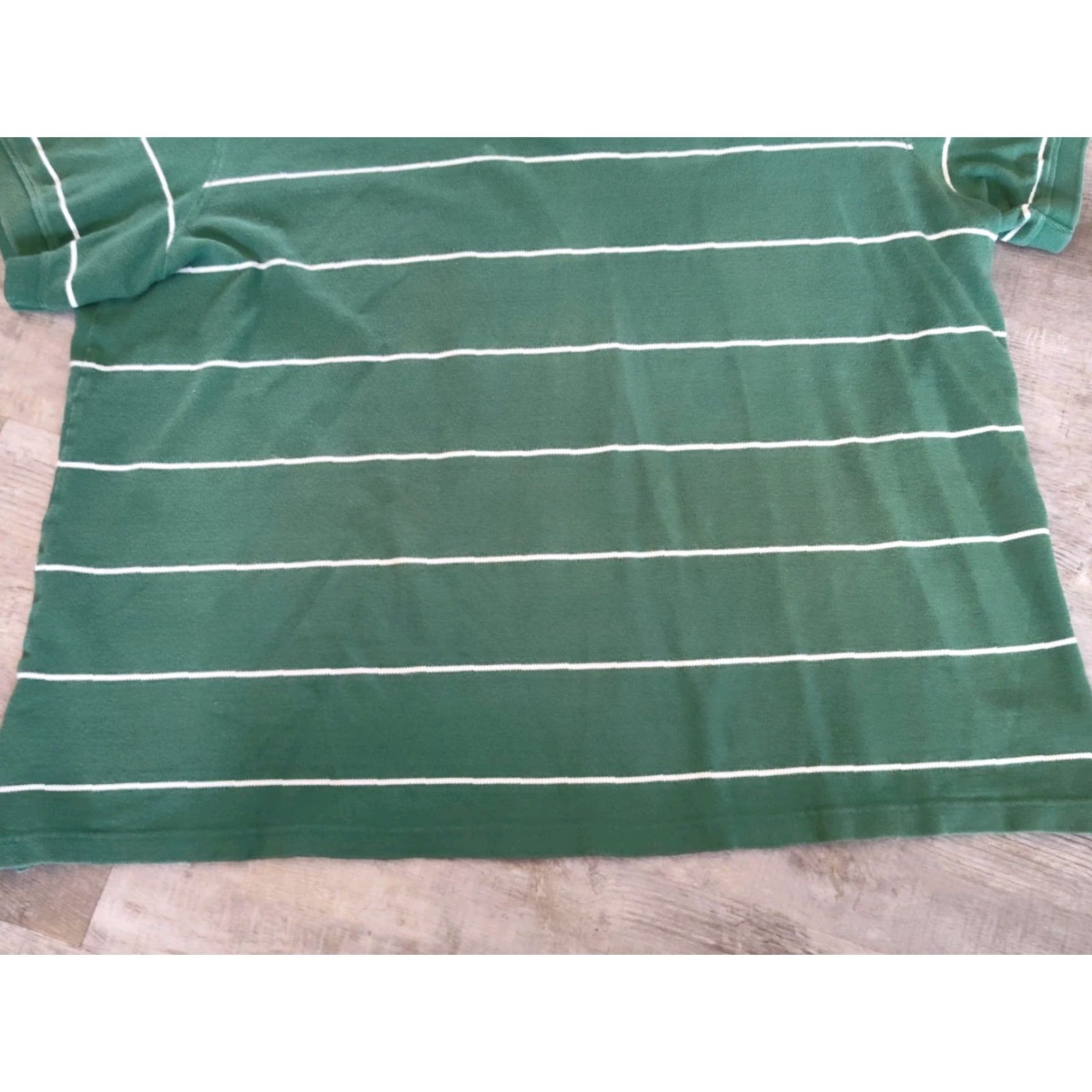 Disney Disney Mickey Mouse Polo Golf Shirt Green Striped Men's 2XL Embroidered Classic Activewear Size US XXL / EU 58 / 5 - 3 Thumbnail