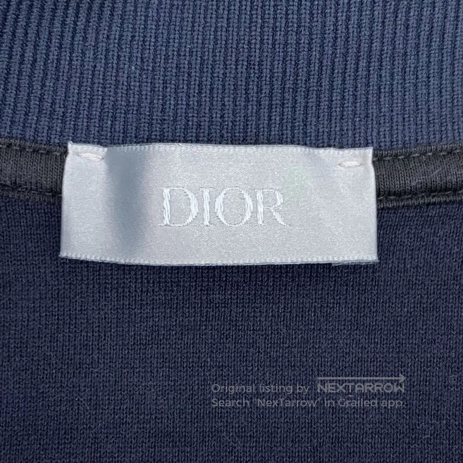 Dior Dior Logo Flocked Collar Zip Jacket. Size US M / EU 48-50 / 2 - 5 Thumbnail