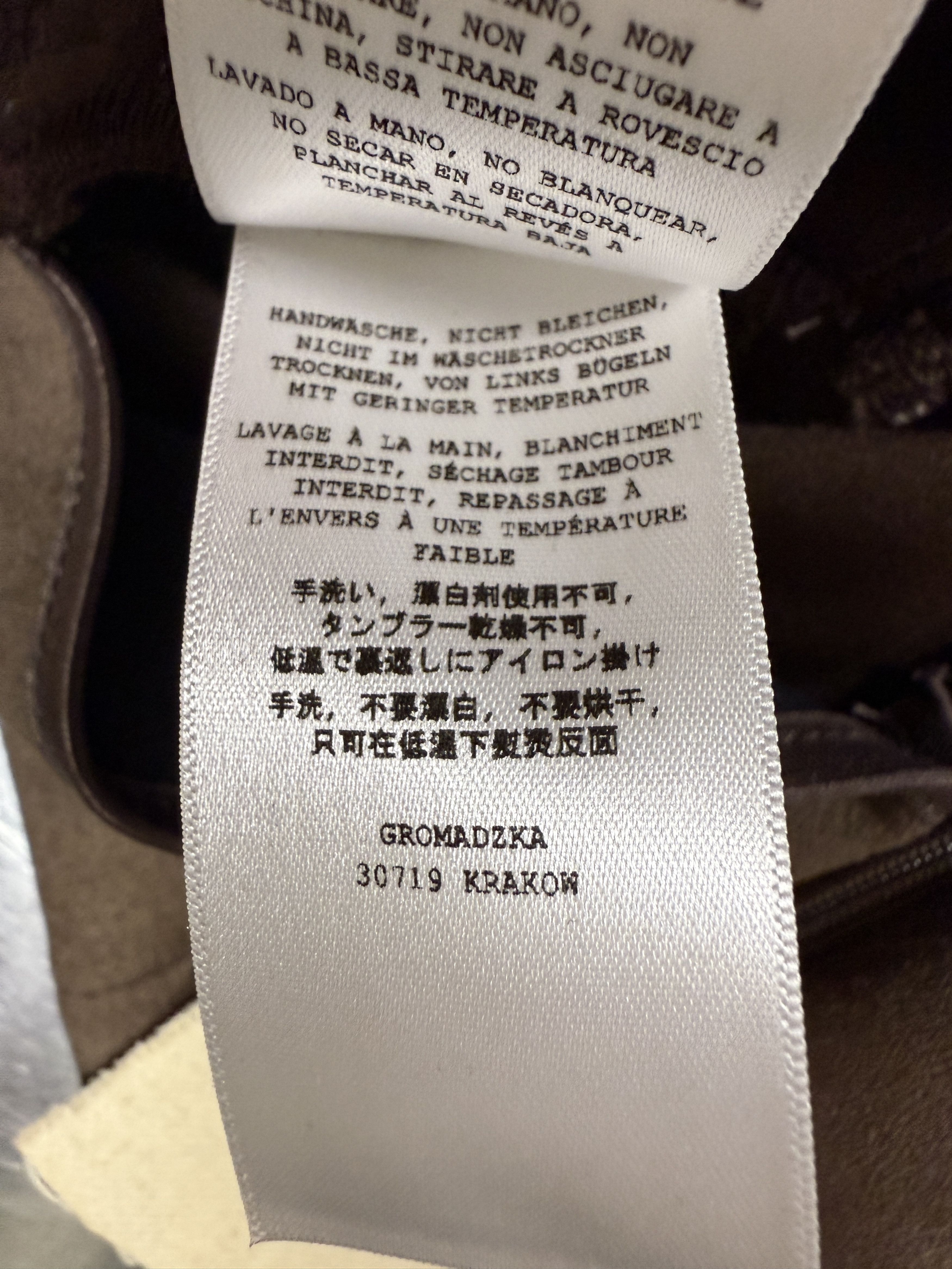Misbhv $610 MISBHV Vegan Suede Lara Trousers Size 26" / US 2 / IT 38 - 12 Thumbnail