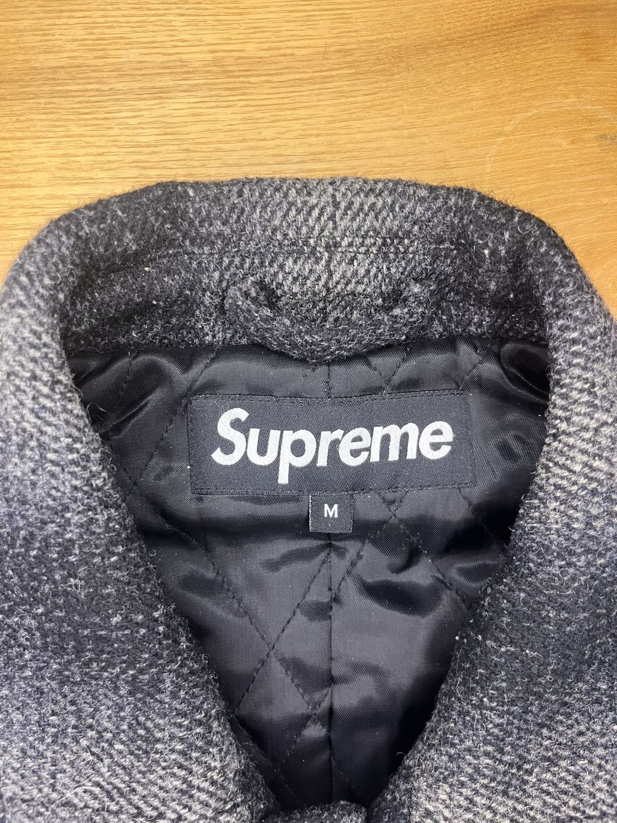 Supreme Supreme - FW16 Shadow Plaid Overcoat Size US M / EU 48-50 / 2 - 3 Thumbnail