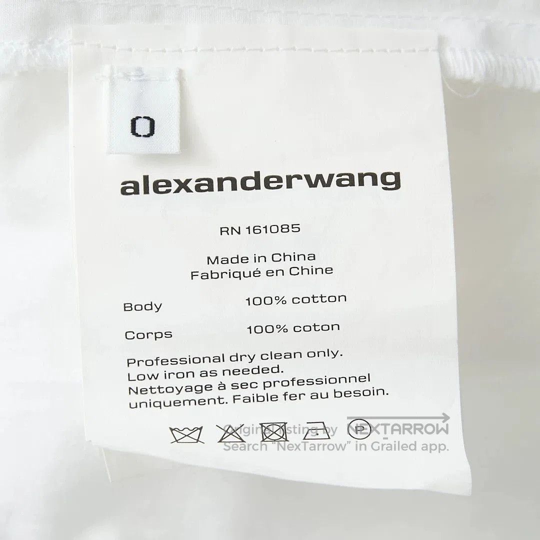 Alexander Wang Alexander Wang Ruched Waist Shirt Dress. Size M / US 6-8 / IT 42-44 - 8 Thumbnail