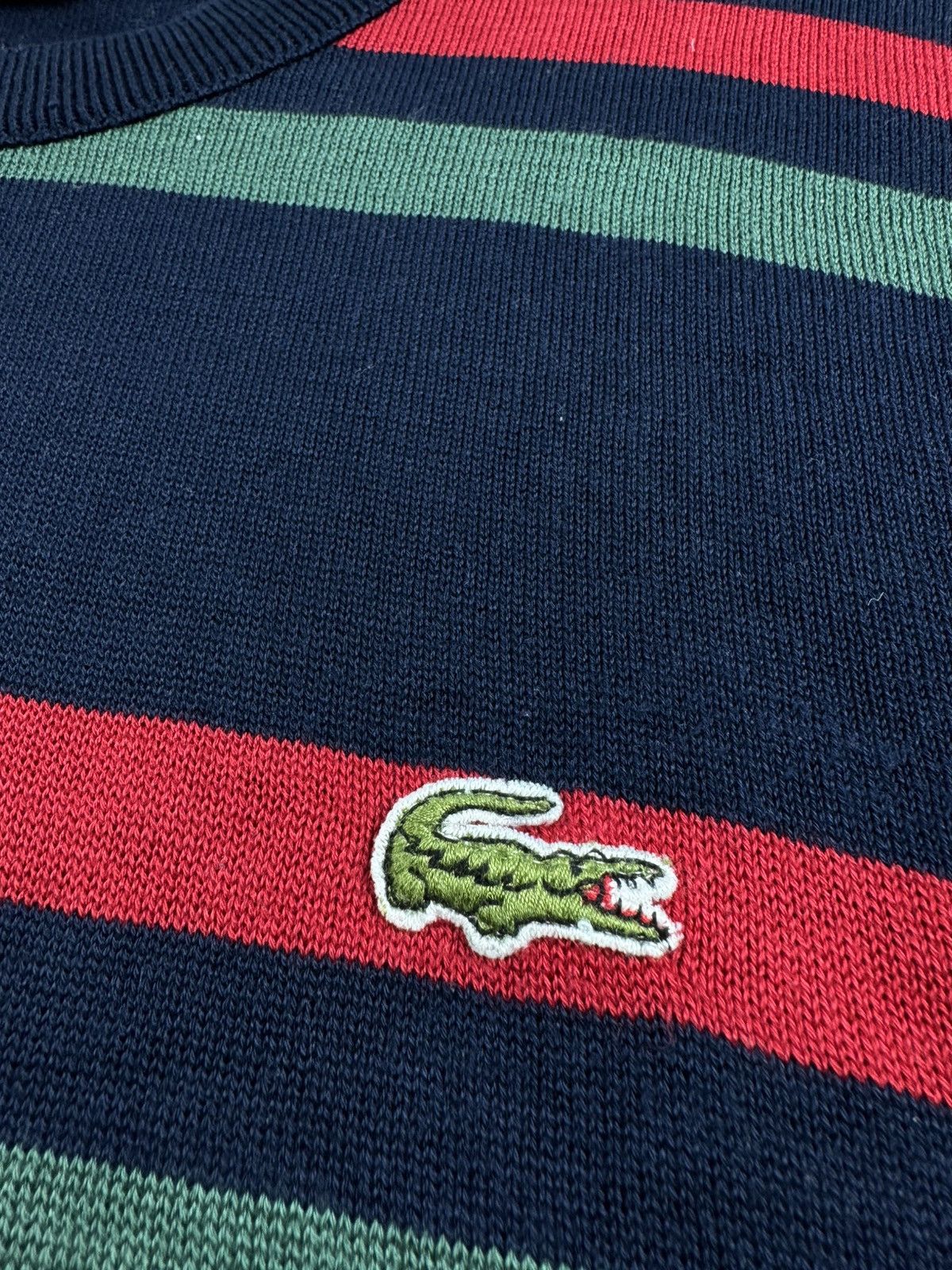 Lacoste Chemise Lacoste France Striped Y2K Sweater 4 Size Pullover Size US M / EU 48-50 / 2 - 10 Thumbnail