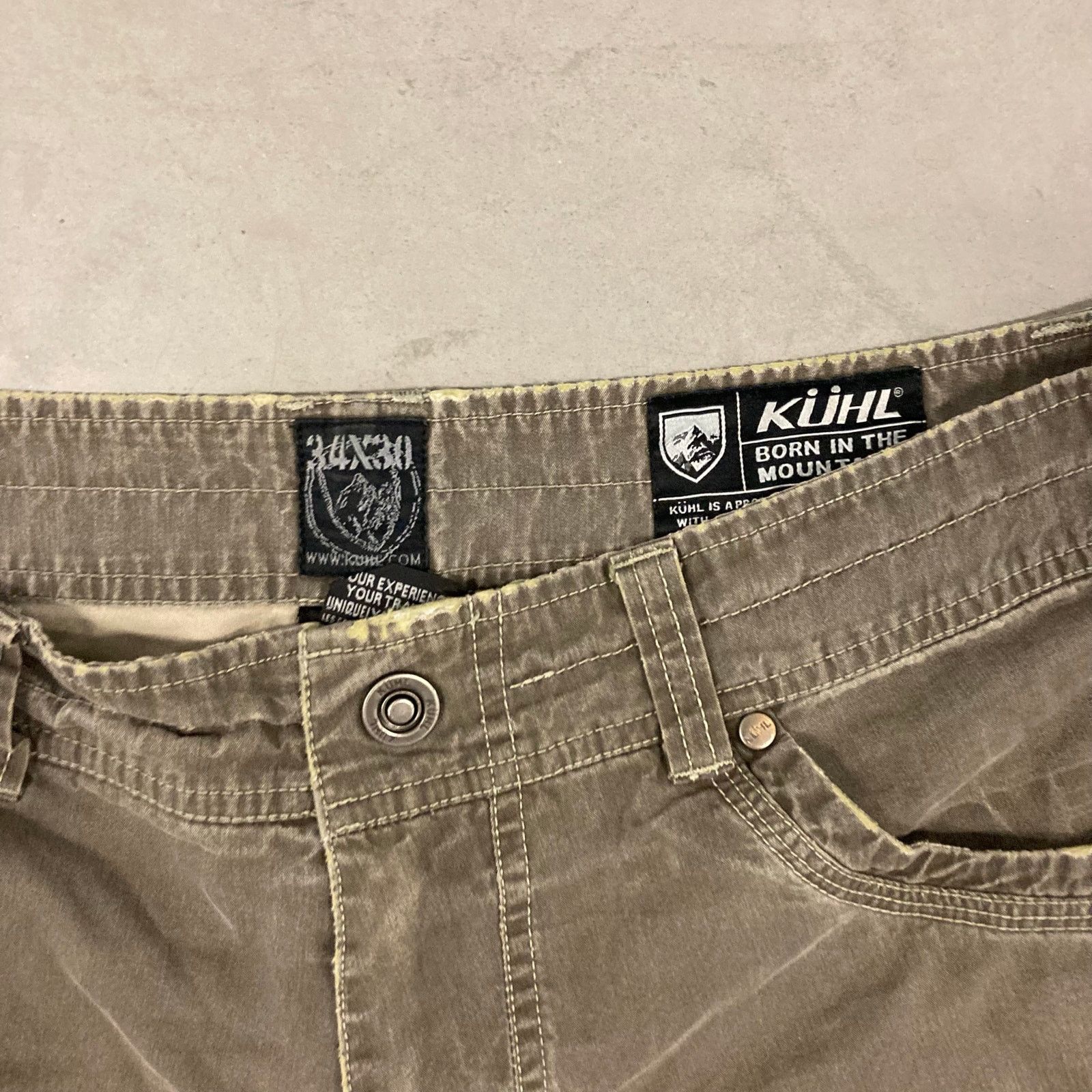 Kuhl × Vintage vintage baggy kuhl double knee cargo pants 34x30 Size US 34 / EU 50 - 2 Thumbnail