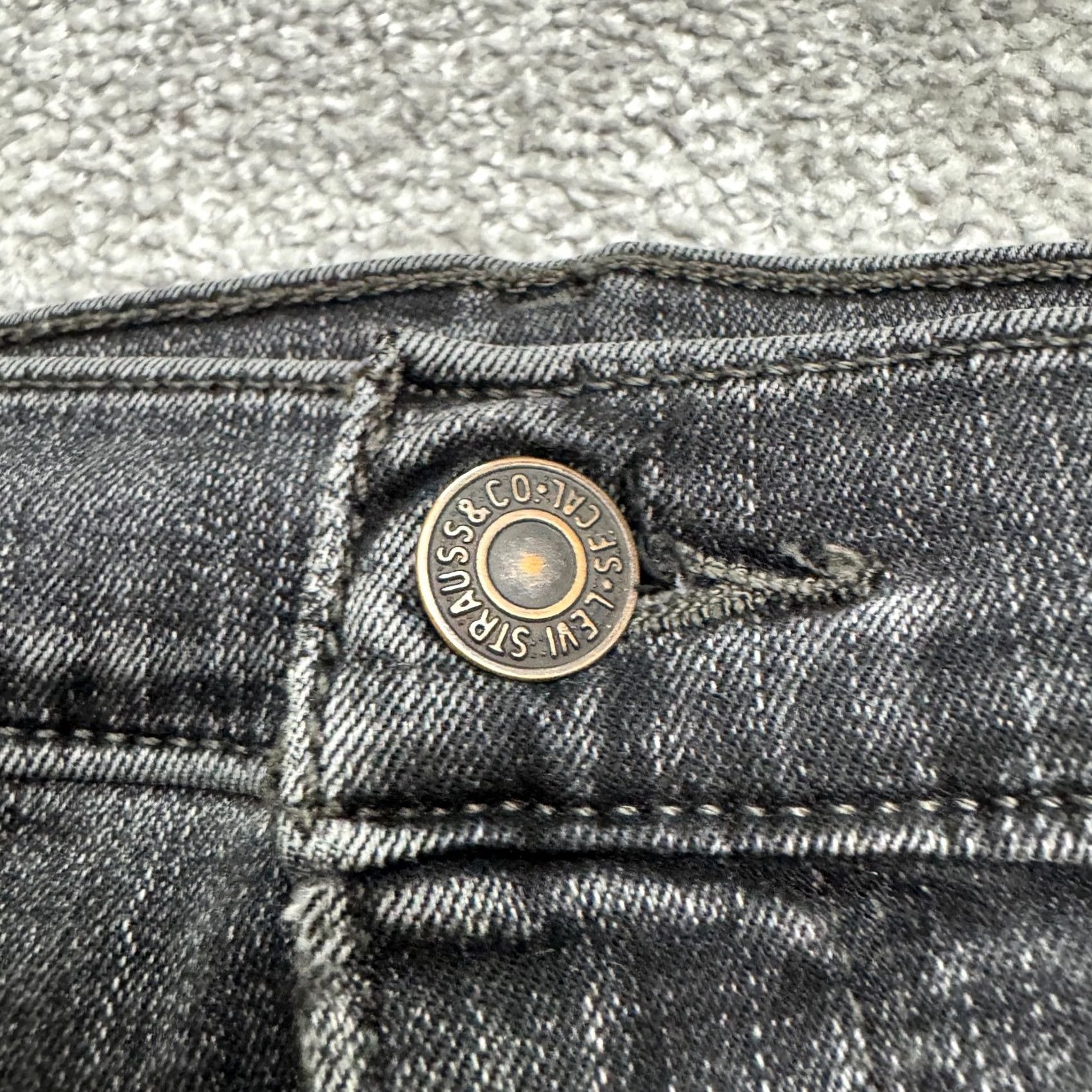 Levi's Levi's Jeans 720 High Rise Skinny Denim Womens 32 Waist Beige Color Slim Stretch 5-Pocket City Grunge Streetwear Mens Womens Boys Girls Size 24" / US 00 / IT 34 - 3 Thumbnail