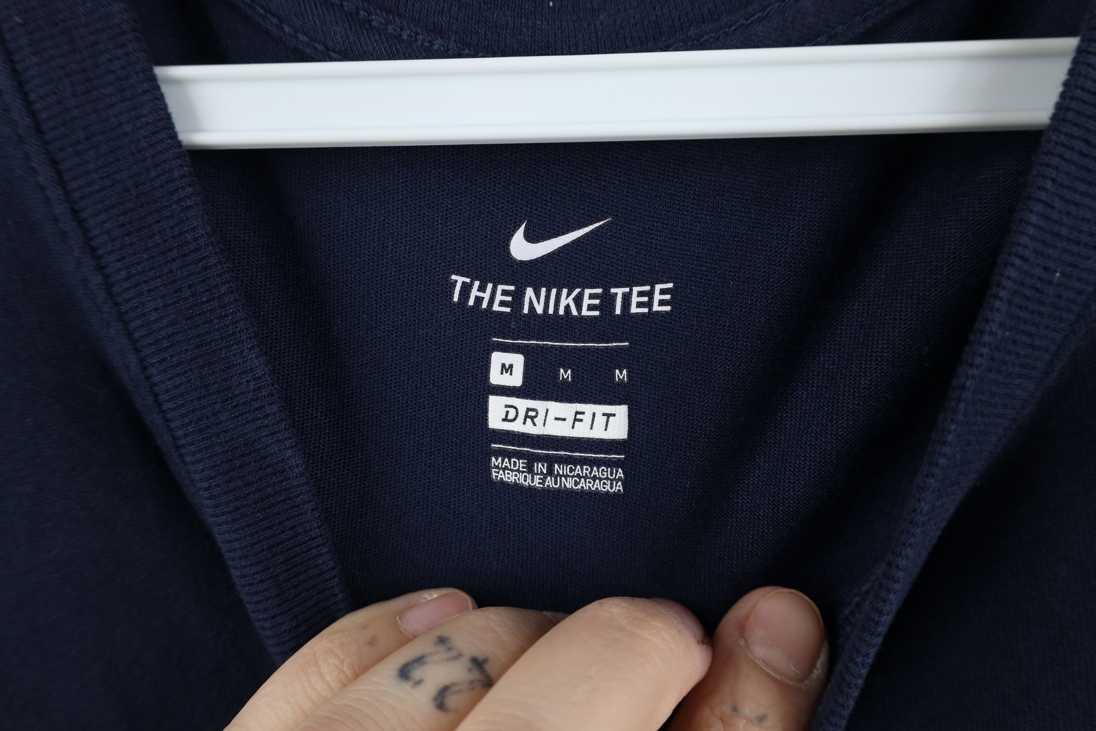 Nike Nike Spell Out Team USA Hockey Short Sleeve T-Shirt Blue Size M / US 6-8 / IT 42-44 - 9 Thumbnail