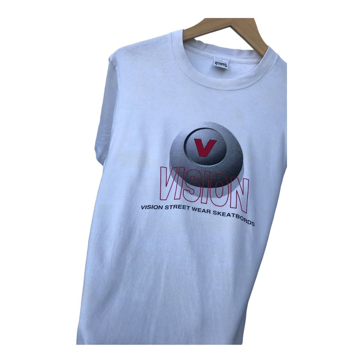 Vision Streetwear Vintage Vision Streetwear Skate Tee Streetwear Shirt-STAINS Size US S / EU 44-46 / 1 - 5 Thumbnail