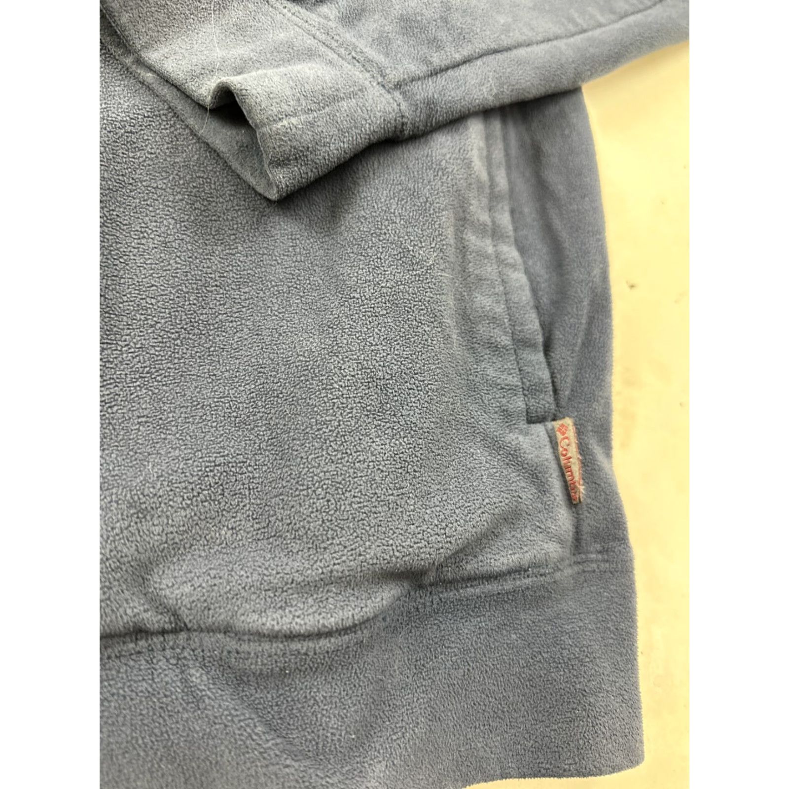 Vintage Columbia Jacket Mens Large Blue Granite Mountain Fleece Short Sleeve Full Zip Stand-Up Collar Pockets Casual Outdoor Mens Size US L / EU 52-54 / 3 - 5 Thumbnail