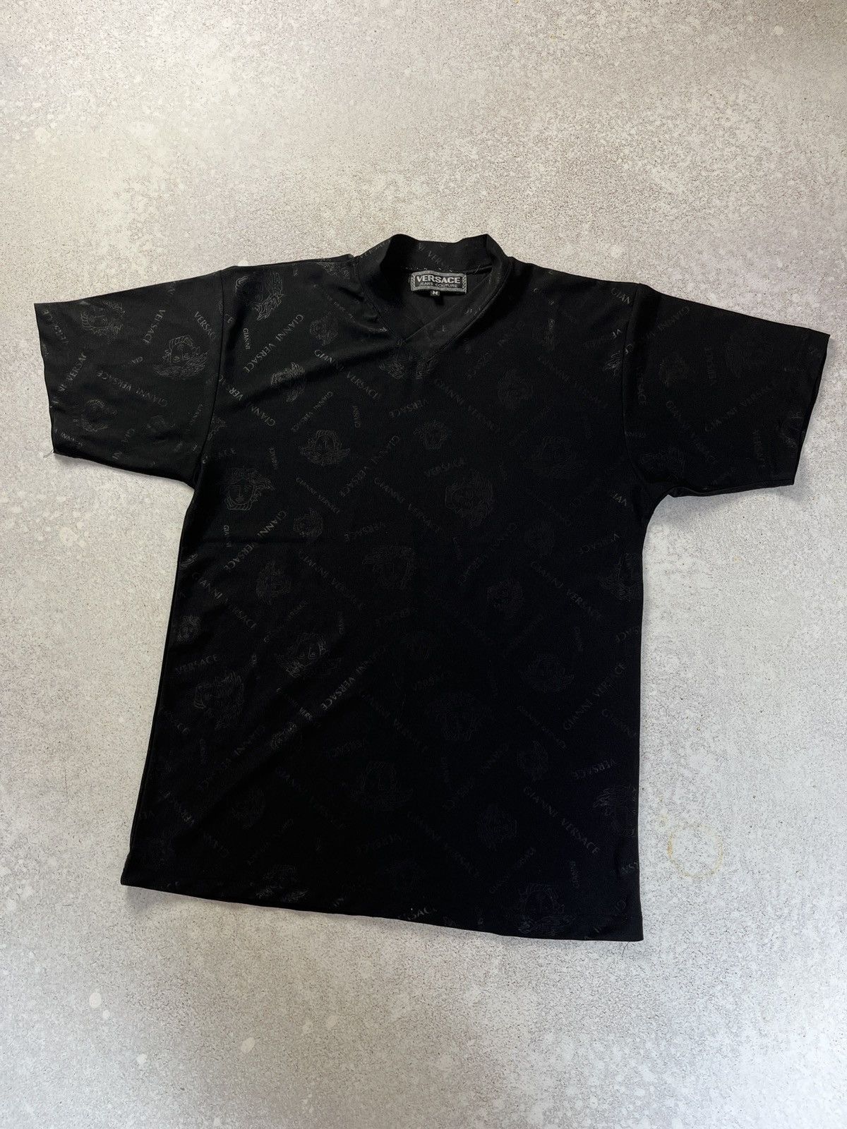 Versace Jeans Couture vintage rare monogram tee