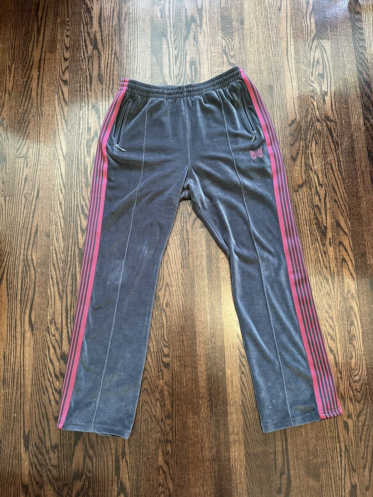 Needles Needles velour track pants Size US 32 / EU 48 - 1 Thumbnail