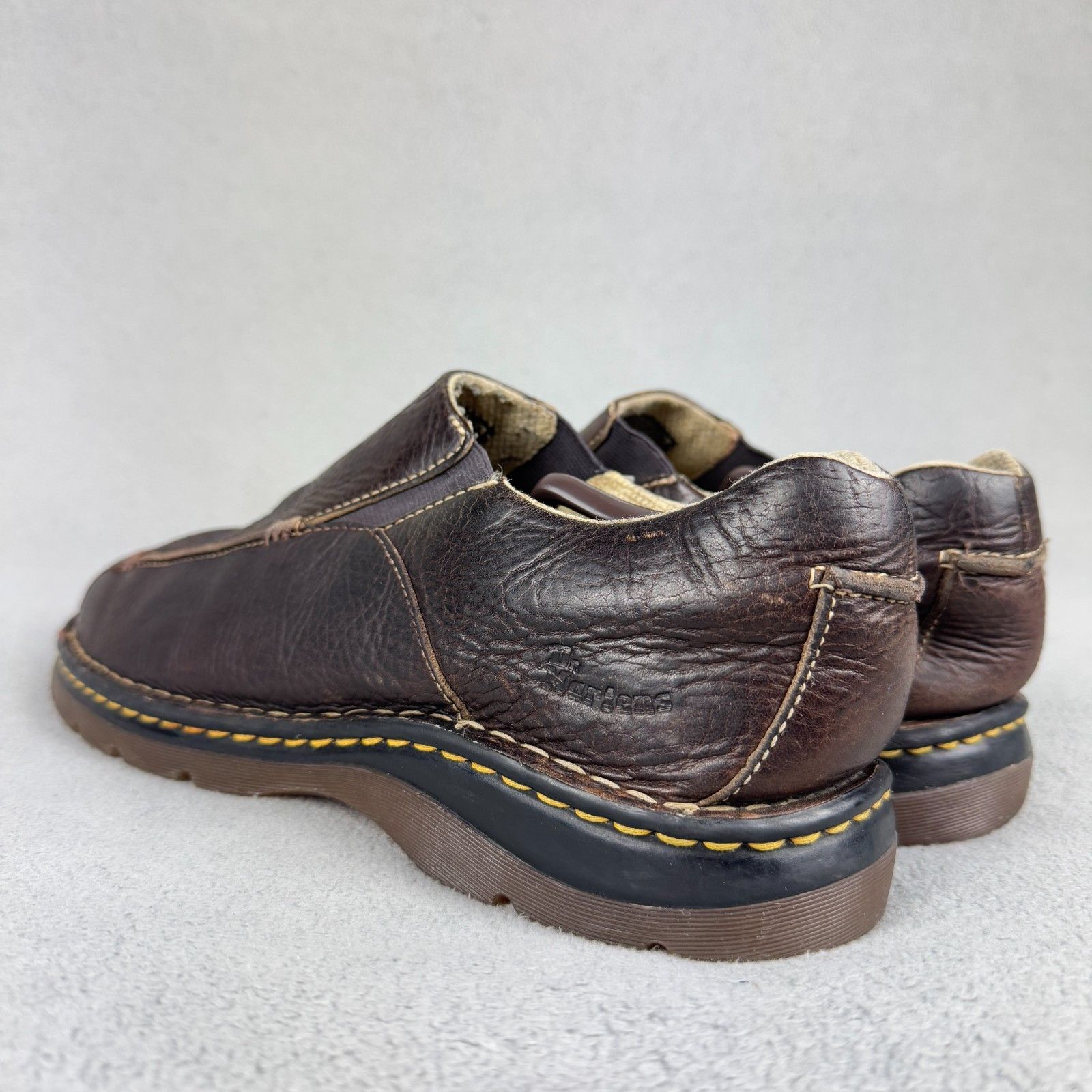 Dr. Martens Dr. Martens Mens 11 Slip On Loafers Brown Leather Shoes Size US 11 / EU 44 - 6 Thumbnail