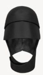 Saint Laurent Paris oc11z0126 811428 Size: 59 / Balaclava Hat / Cap Lambskin Size ONE SIZE - 2 Thumbnail
