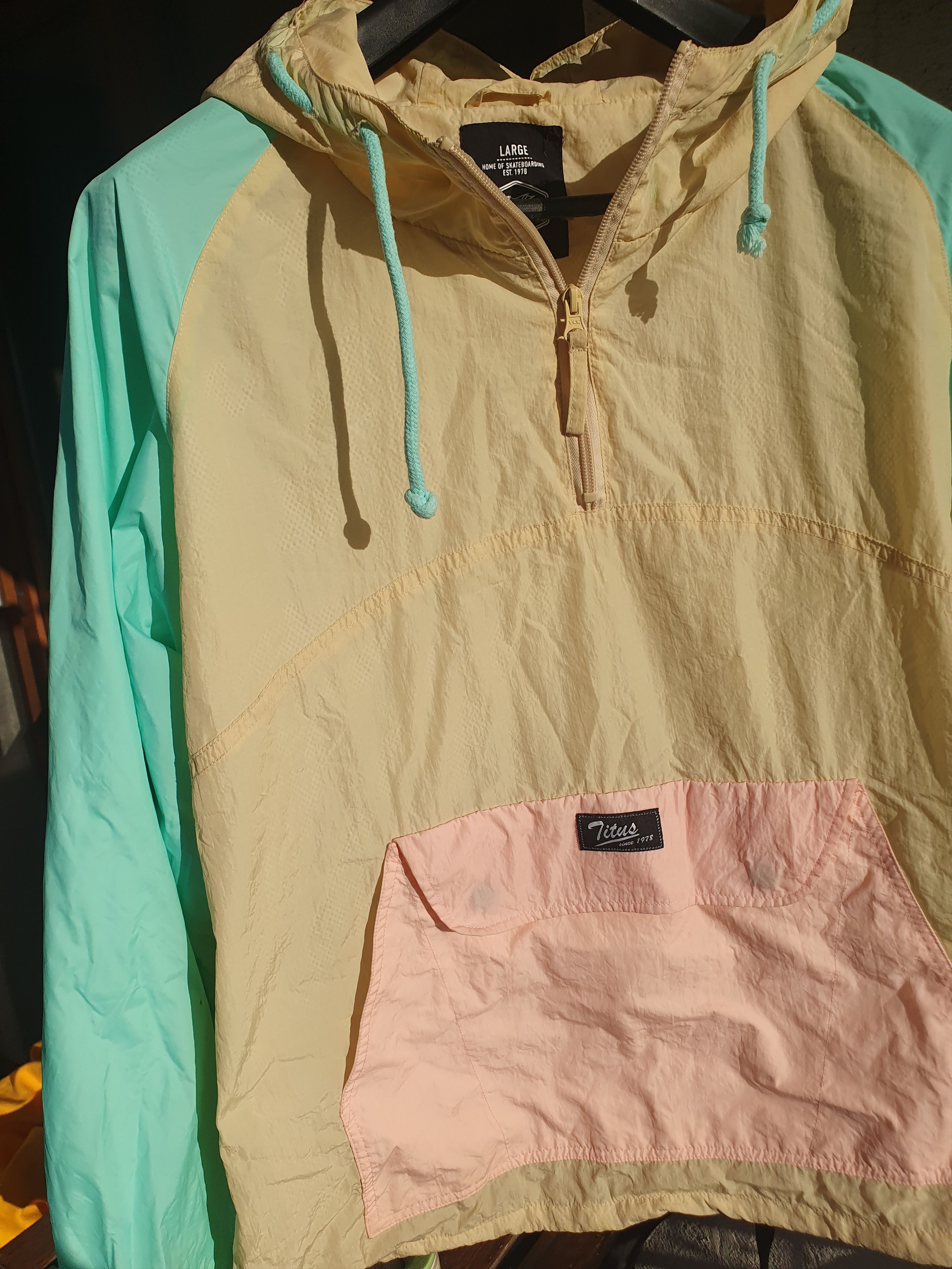 Other Titus Skateboard Windbreaker Anorak Pullover Jacket sz L Size US L / EU 52-54 / 3 - 1 Thumbnail