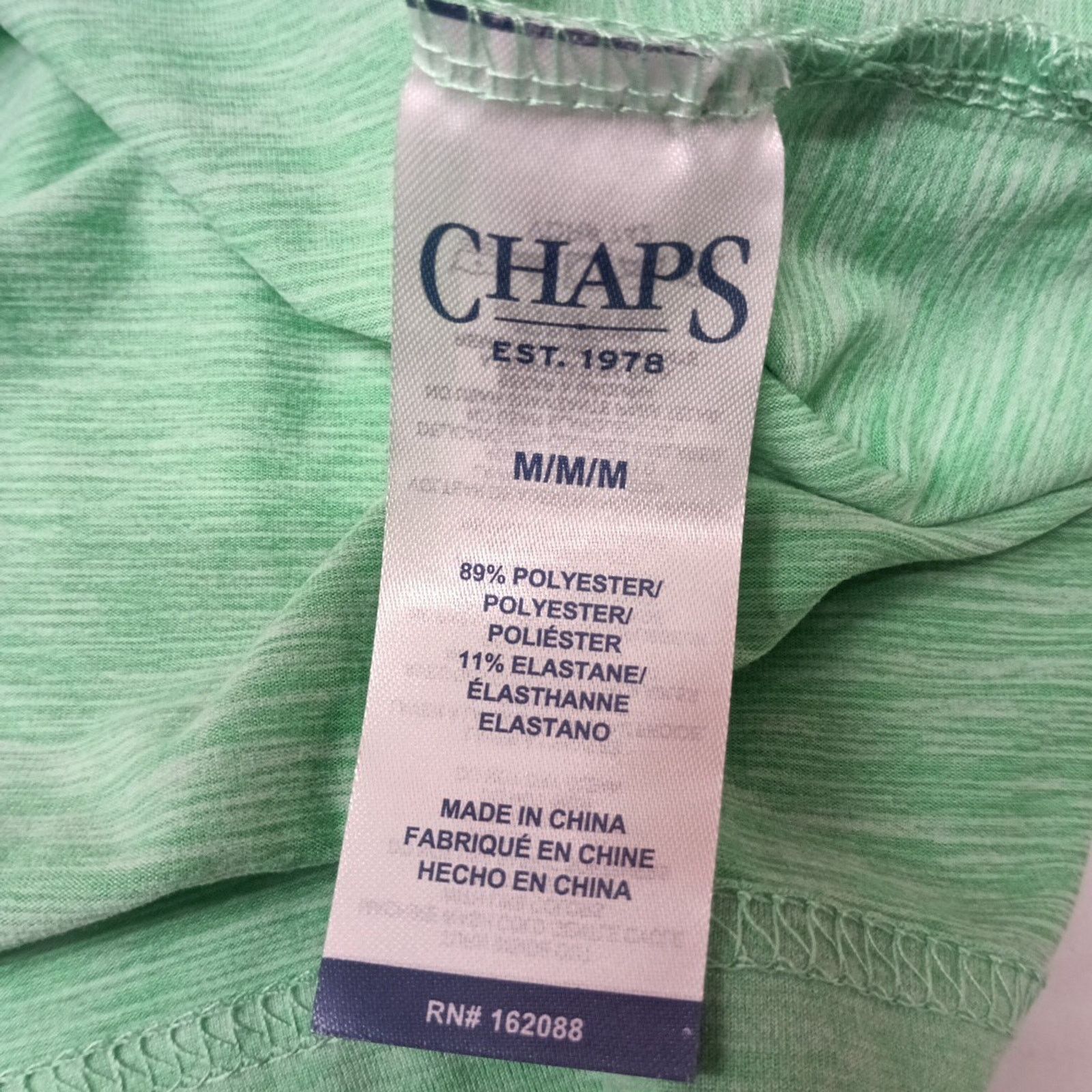 Chaps Chaps Everyday Performance Polo Shirt Men's Size M Jade Size US M / EU 48-50 / 2 - 7 Thumbnail