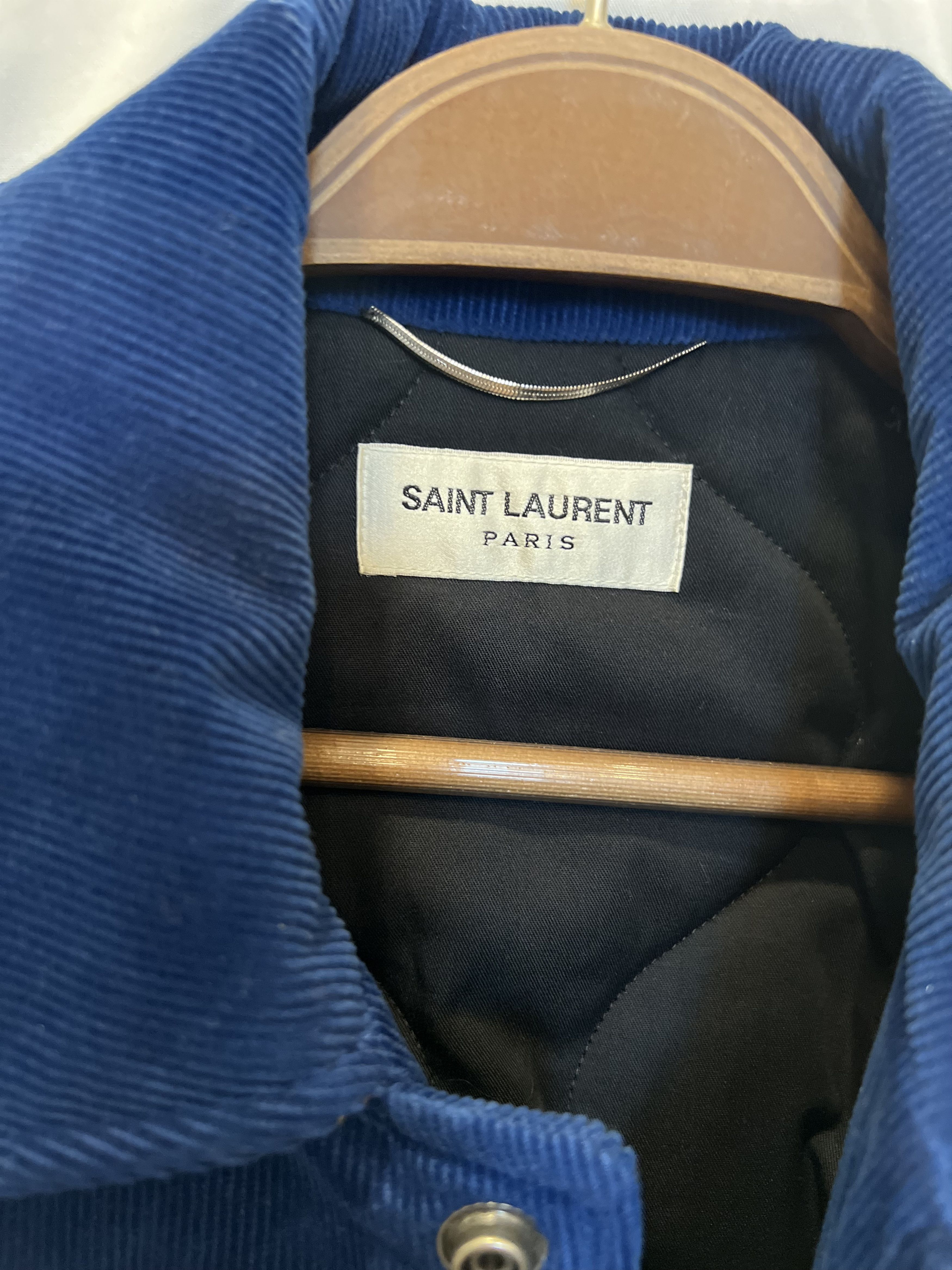 Saint Laurent Paris Corduroy Bomber Jacket Size US S / EU 44-46 / 1 - 2 Thumbnail