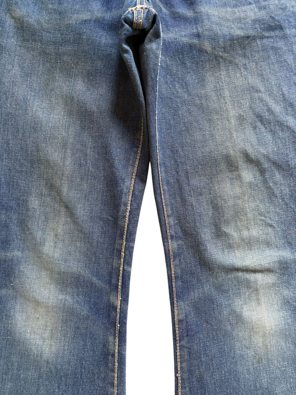 Japanese Brand Vintage Japanese Brand Mud Wash Bootcut Flare Jeans Size 29" - 5 Thumbnail