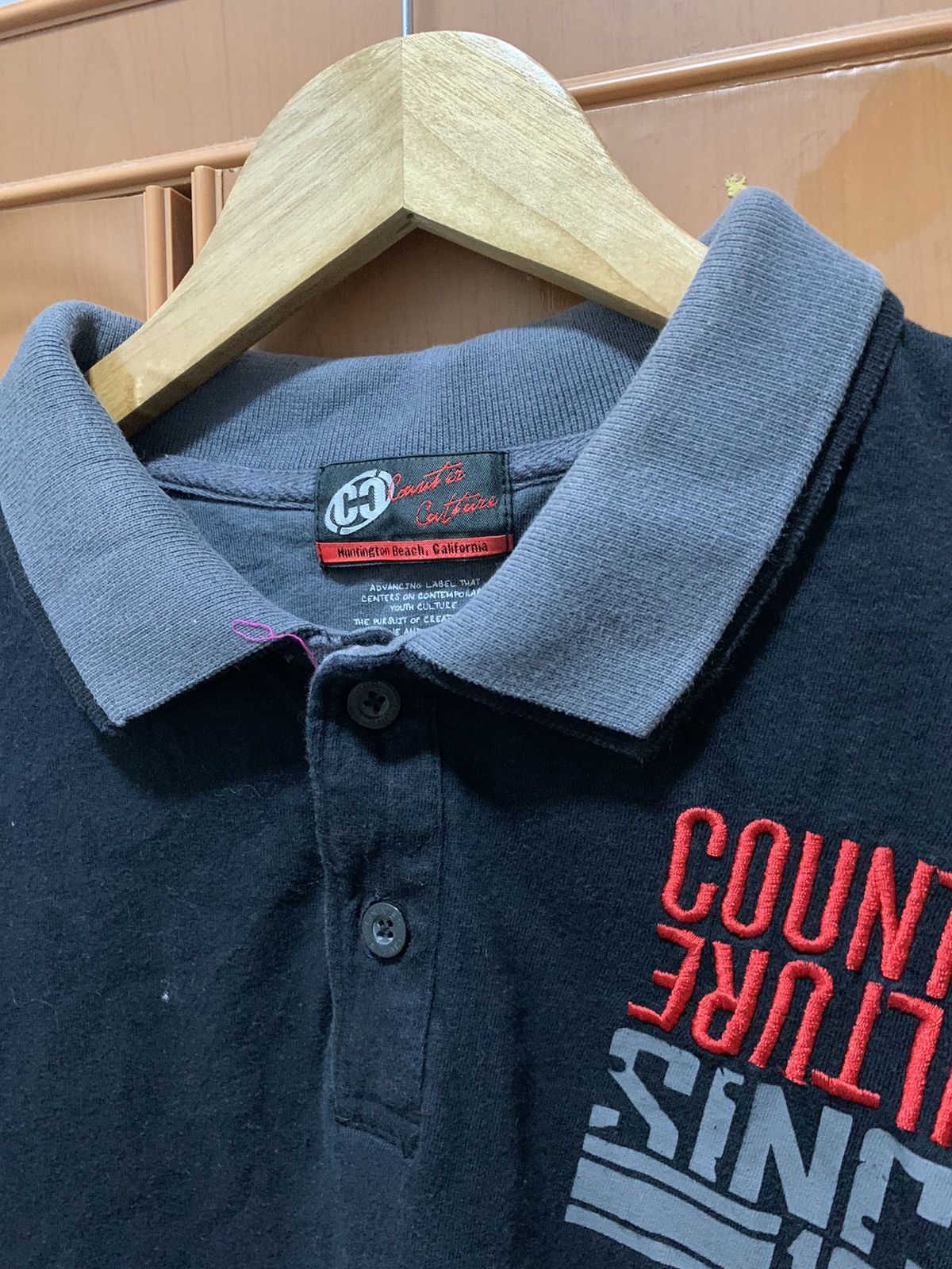 Other Counter Culture Poem Polo Shirt Size US XL / EU 56 / 4 - 12 Thumbnail