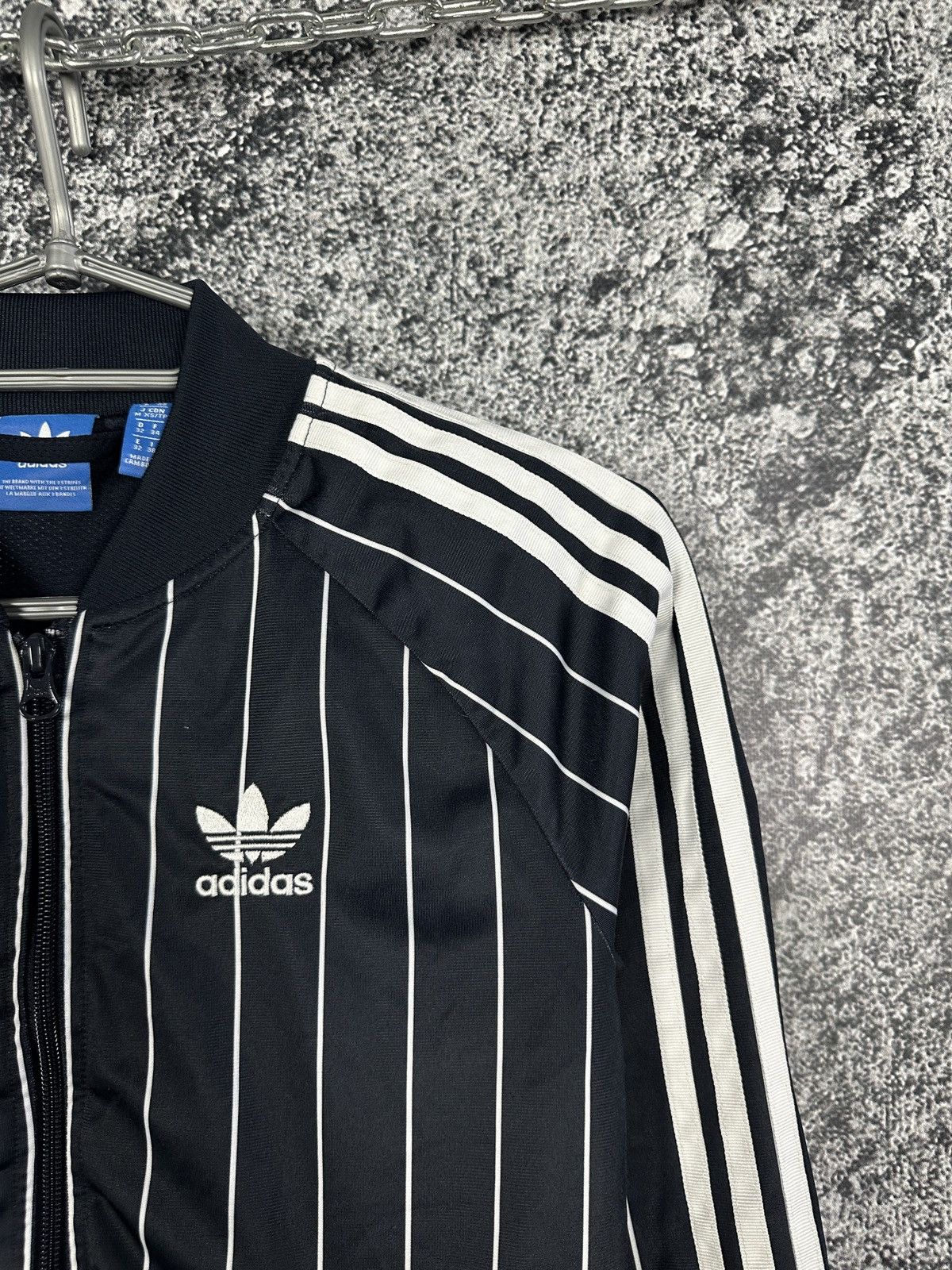 Adidas Adidas Firebird Striped Track Bomber Jacket Big Trefoil Logo Size XS / US 0-2 / IT 36-38 - 5 Thumbnail