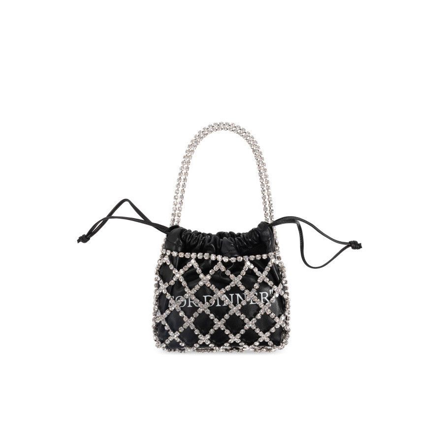 Off-White OFF WHITE Black Crystal Top Handle Bag New & Authentic Size ONE SIZE - 1 Thumbnail