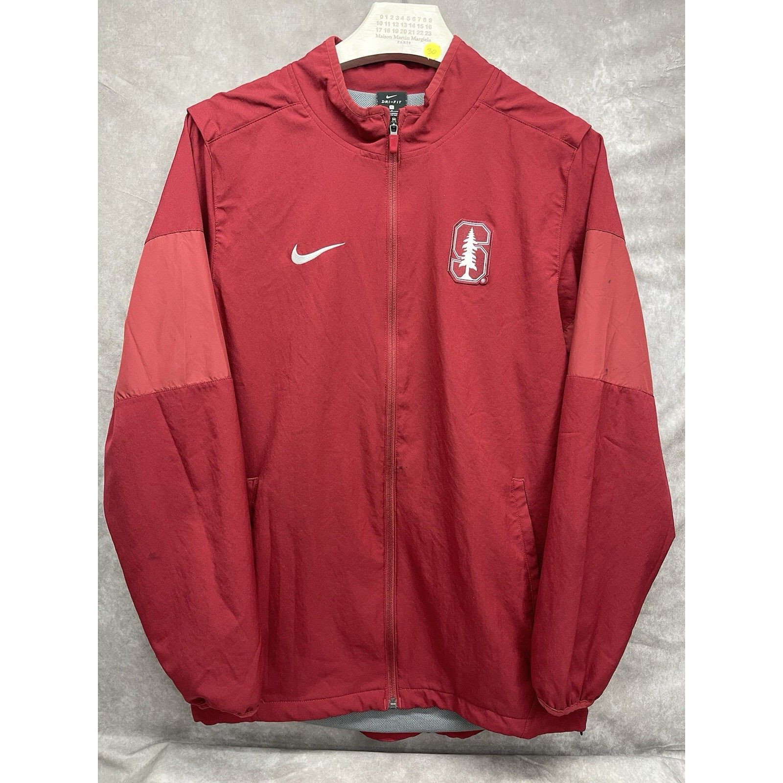 Nike Nike Dri-Fit Stanford Cardinal Full Zip Jacket Mesh Lined Po Size US S / EU 44-46 / 1 - 1 Thumbnail