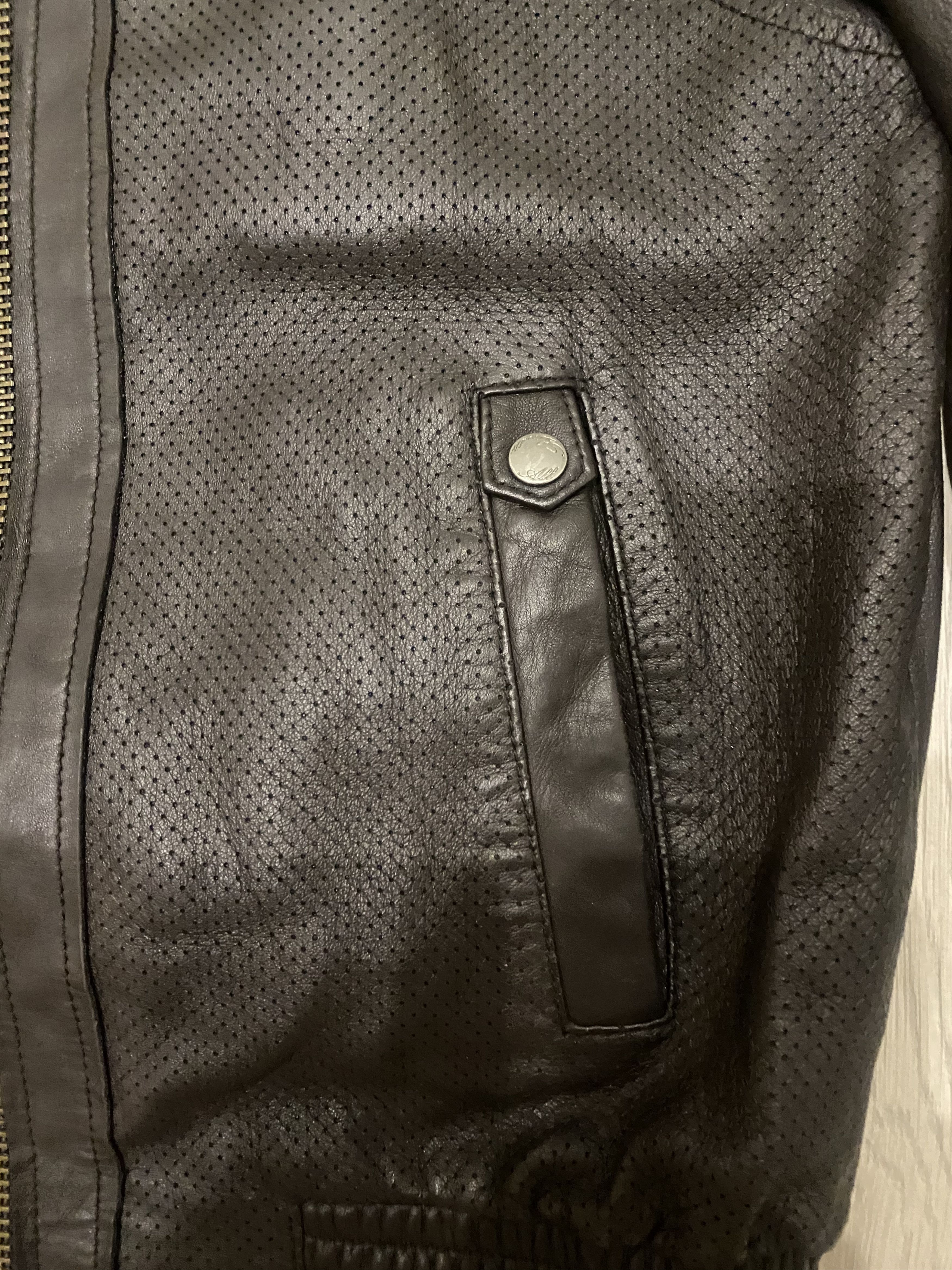 Allsaints Allsaints Leather Biker Bomber Jacket Size US M / EU 48-50 / 2 - 8 Thumbnail