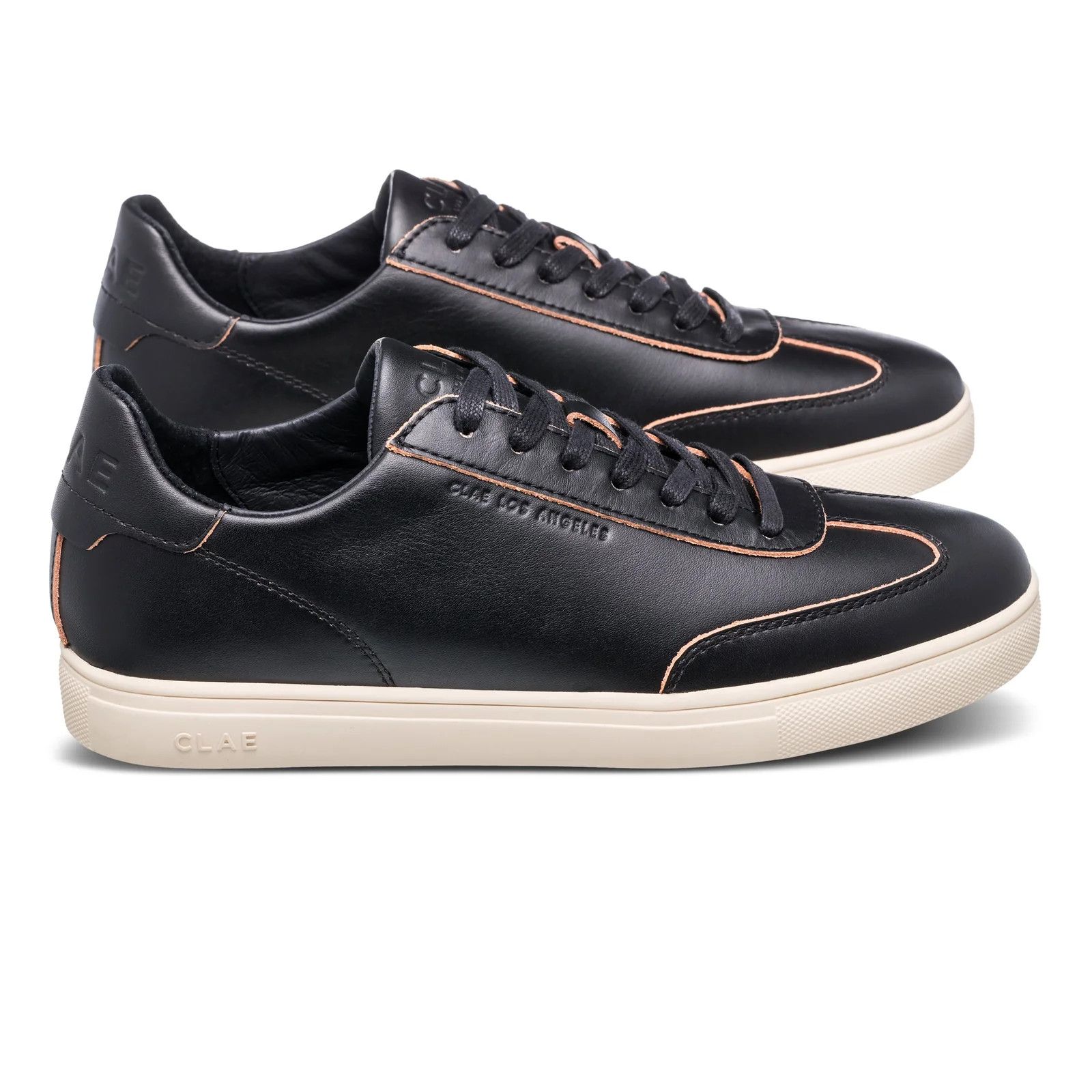 CLAE CLAE Deane Shoes Black Leather Raw Edge sz 11 Size US 11 / EU 44 - 3 Thumbnail