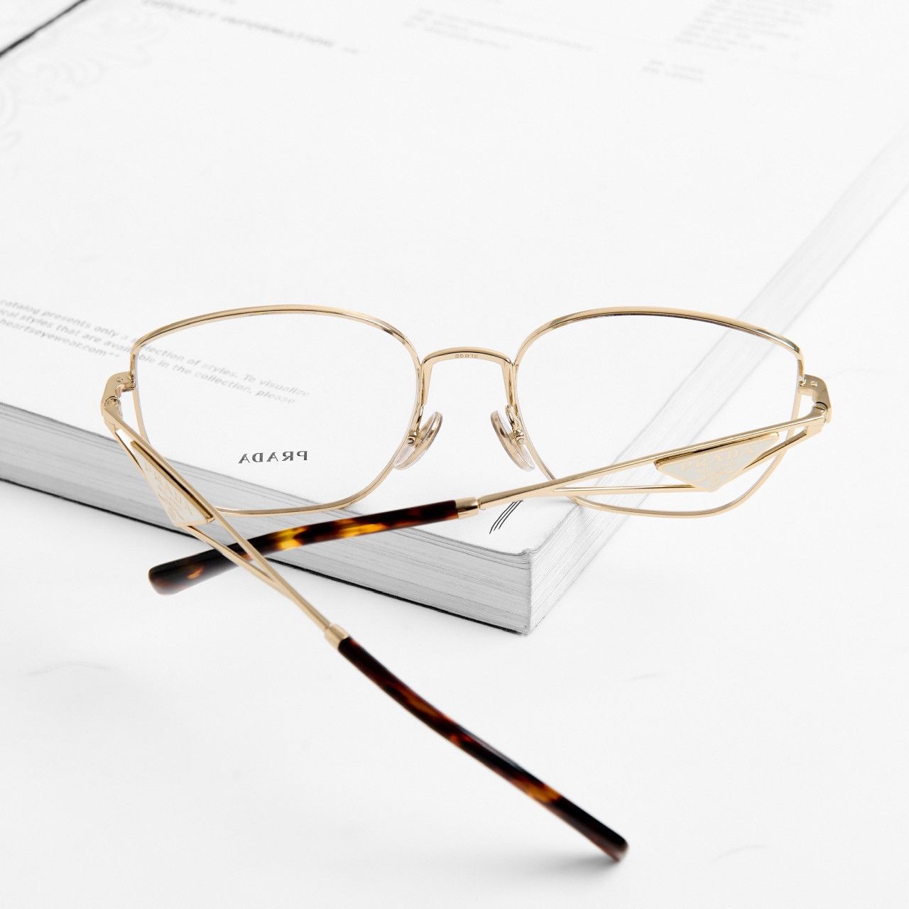 Prada PRADA 0PR A54VD ZVN101 GLASSES Size ONE SIZE - 7 Thumbnail