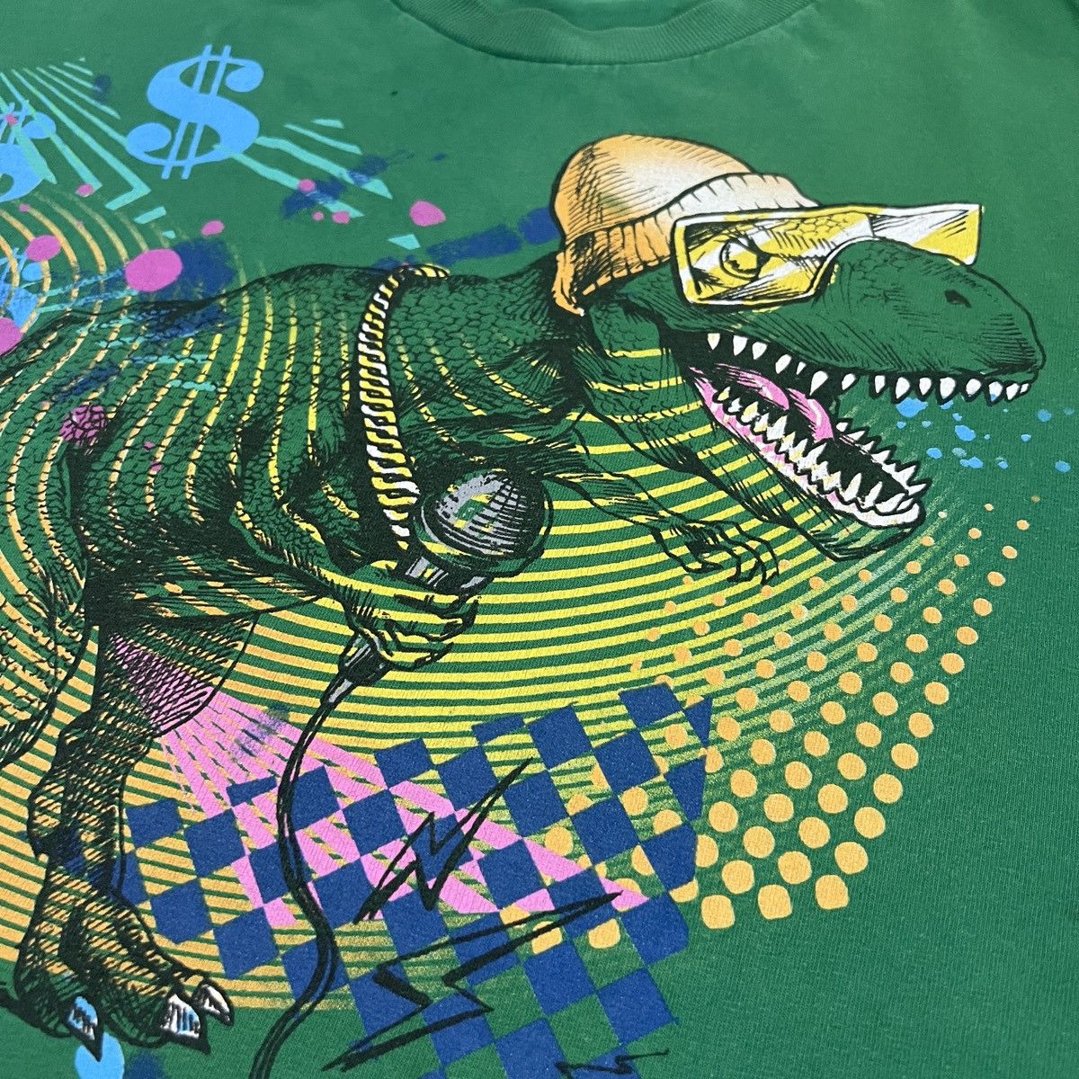 Vintage Y2K Dinosaur Streetwear Graphics hiphop XL Graffiti Skate Size US XL / EU 56 / 4 - 3 Thumbnail