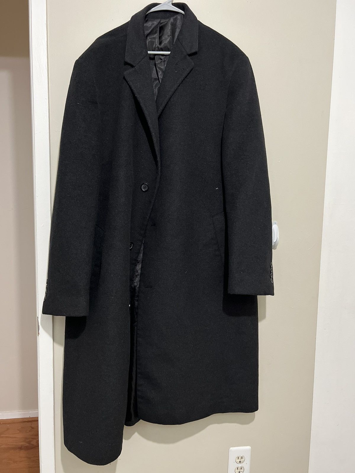 Polo Ralph Lauren Black Wooo Coat 50L Size US L / EU 52-54 / 3 - 1 Thumbnail