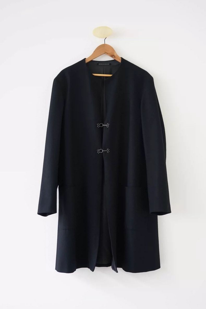 Yohji Yamamoto Yohji Yamamoto 99aw Musician Hook Coat Size US S / EU 44-46 / 1 - 1 Thumbnail