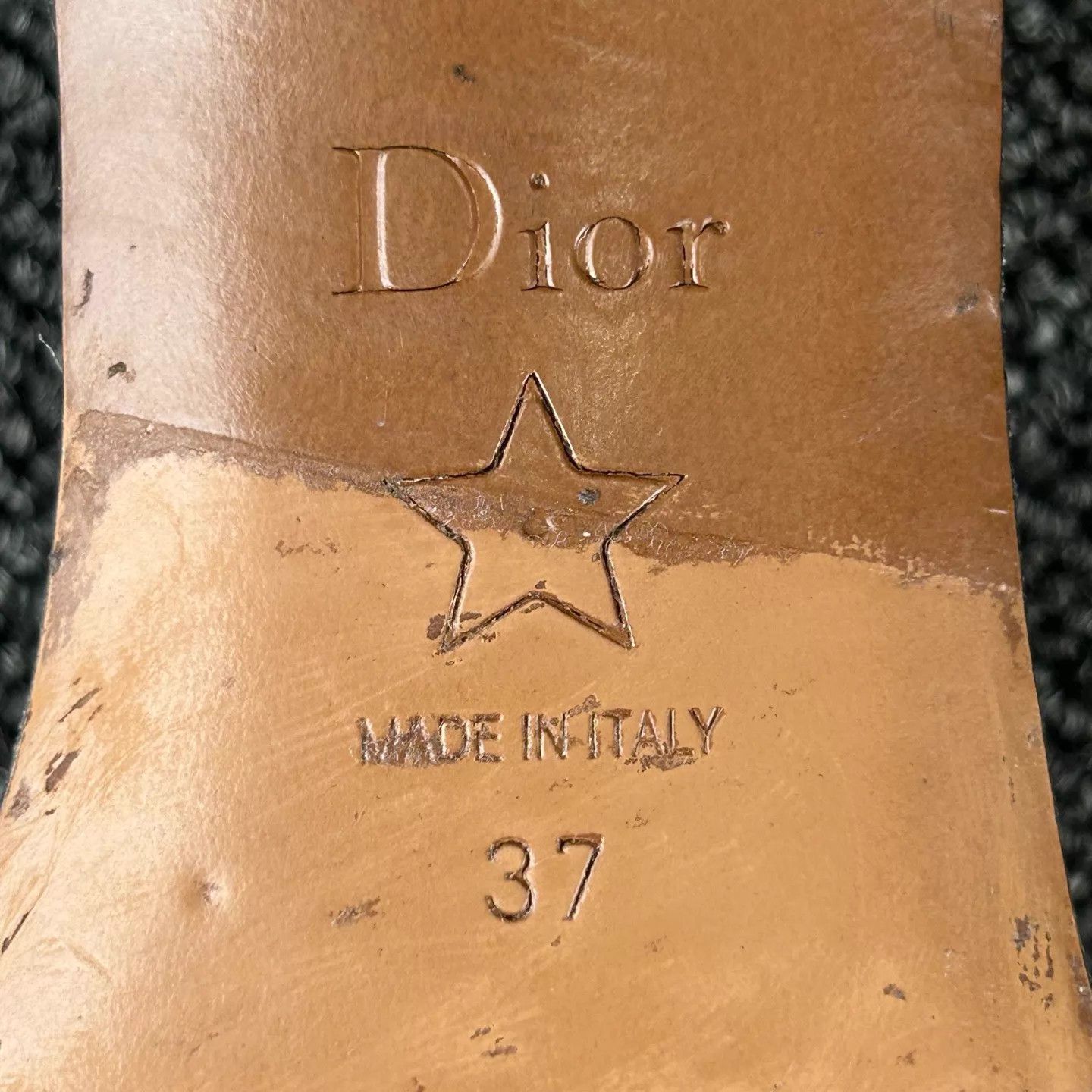 Dior Dior Black Minimalist Logo Slippers 37 Size US 6.5 / IT 36.5 - 7 Thumbnail