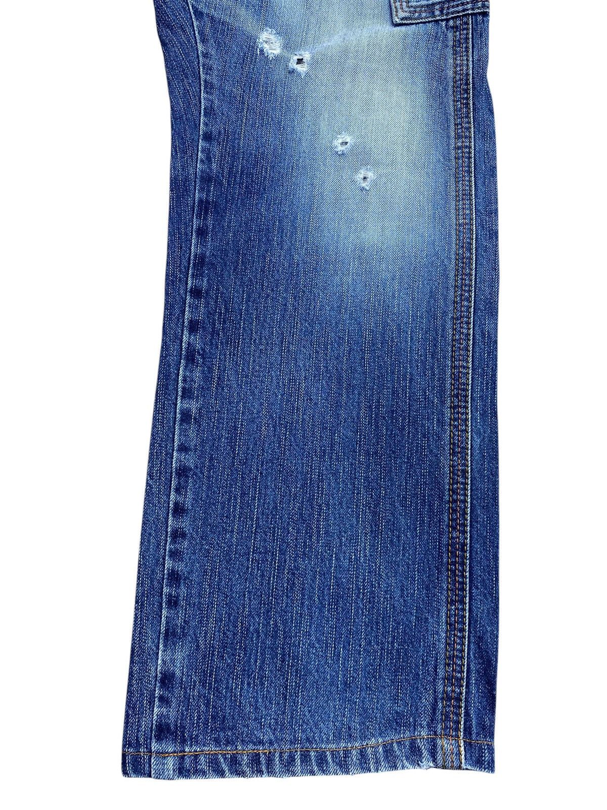 Japanese Brand Vintage Japanese Brand Genoese 2 side Pocket Loose Jeans Size US 34 / EU 50 - 6 Thumbnail