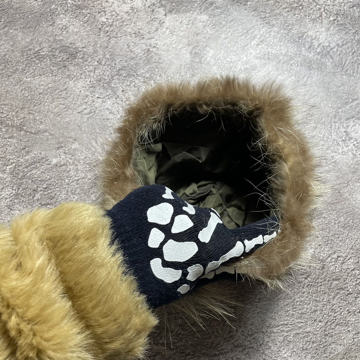 Vintage Vintage 90s Mohair Ushanka Beanie Grunge Alt Faux Relaxed OS Size ONE SIZE - 4 Thumbnail