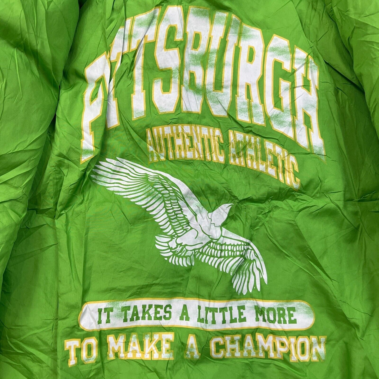 Champion × NFL × Vintage Vintage 90s Champion Jacket Pittsburgh Steelers Japan Bomber Size US M / EU 48-50 / 2 - 7 Thumbnail